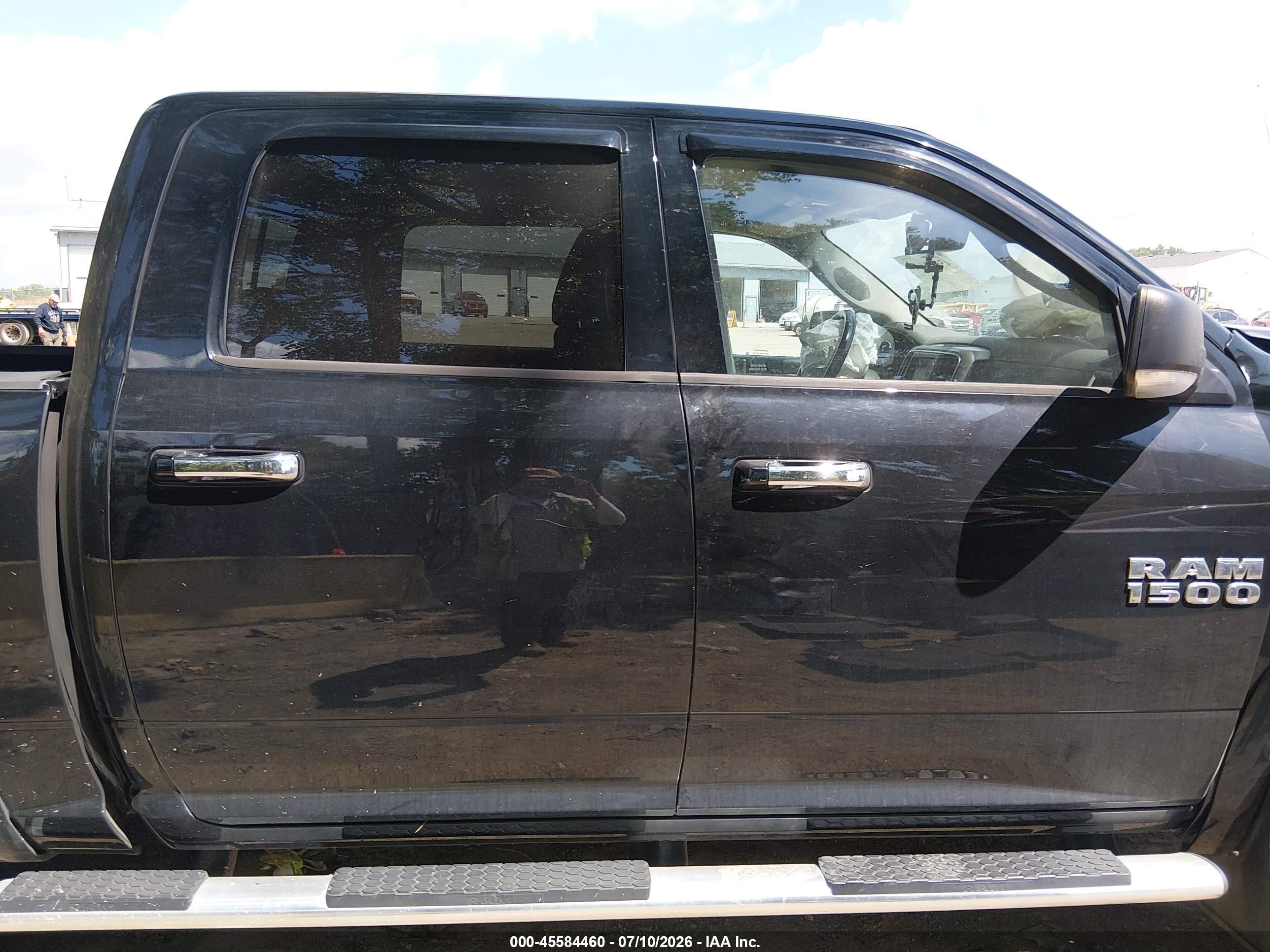 2013 Ram 1500 Outdoorsman Black vin: 1C6RR7LT9DS510943