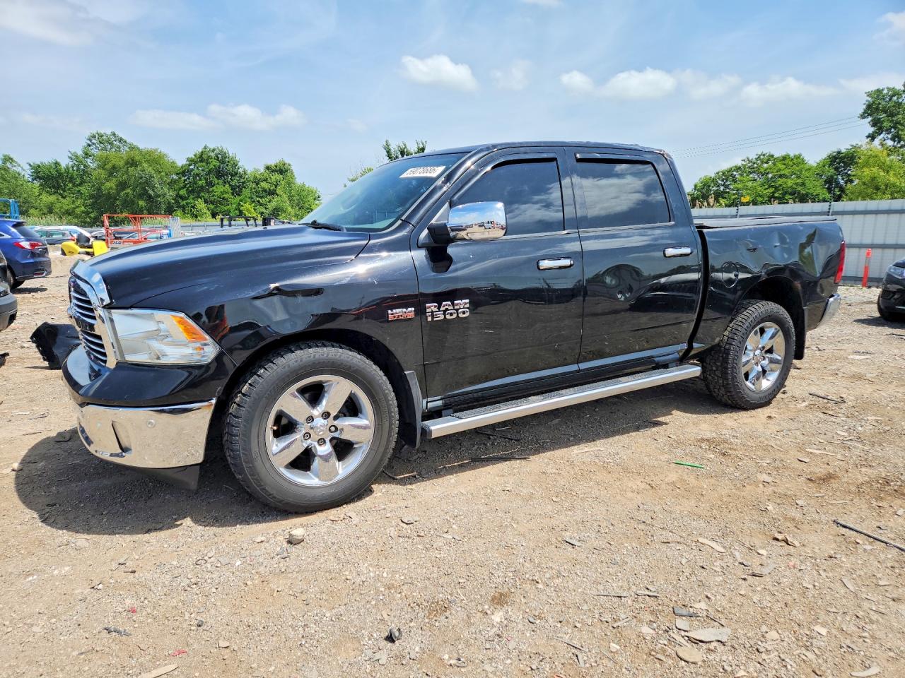 2013 Ram 1500 Slt Black vin: 1C6RR7LT9DS524387