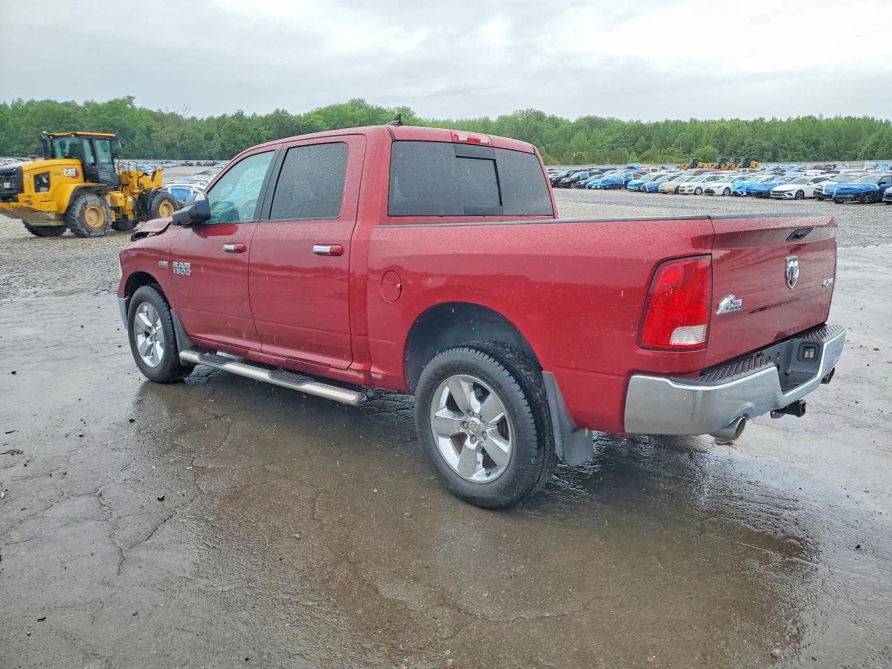 2013 Ram 1500 Slt Red vin: 1C6RR7LT9DS585075