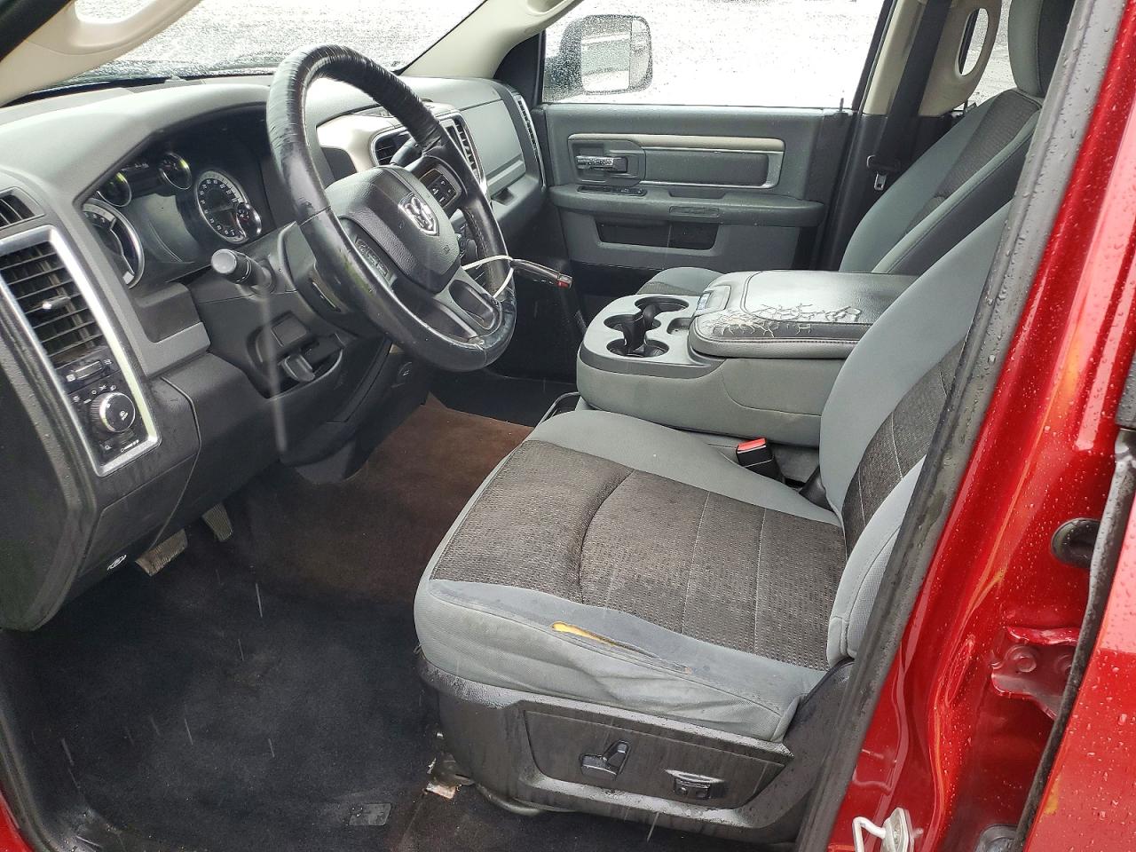 2013 Ram 1500 Slt Red vin: 1C6RR7LT9DS585075