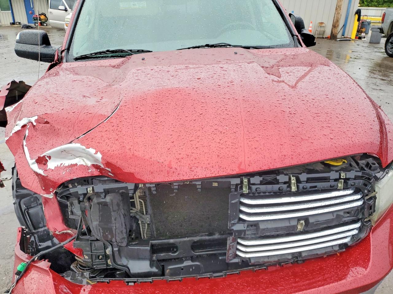 2013 Ram 1500 Slt Red vin: 1C6RR7LT9DS585075