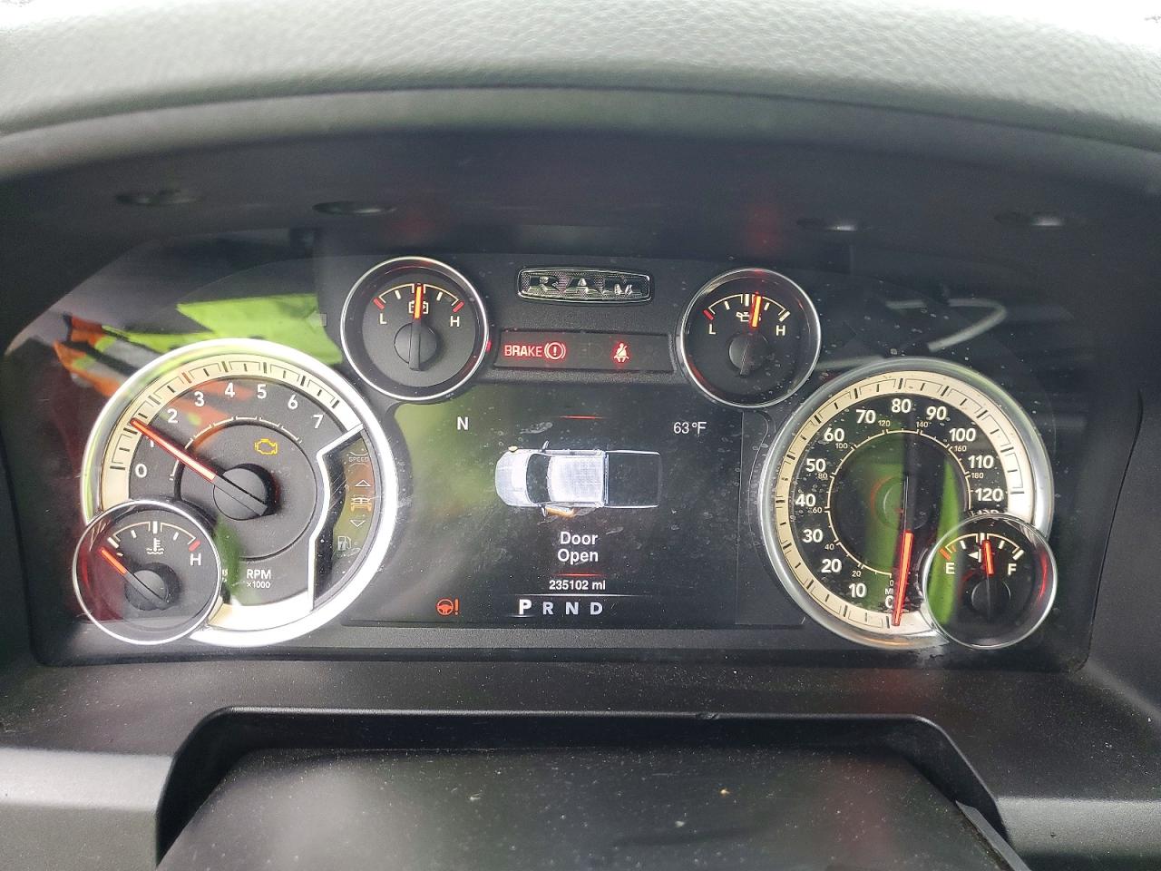 2013 Ram 1500 Slt Red vin: 1C6RR7LT9DS585075