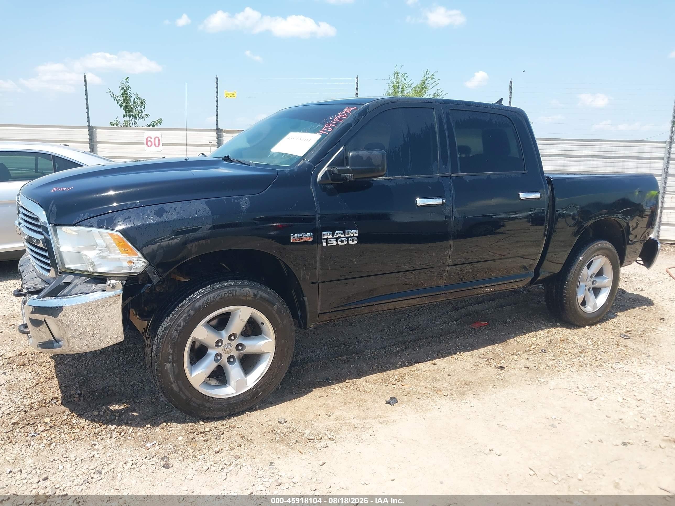 2013 Ram 1500 Lone Star Black vin: 1C6RR7LT9DS715159