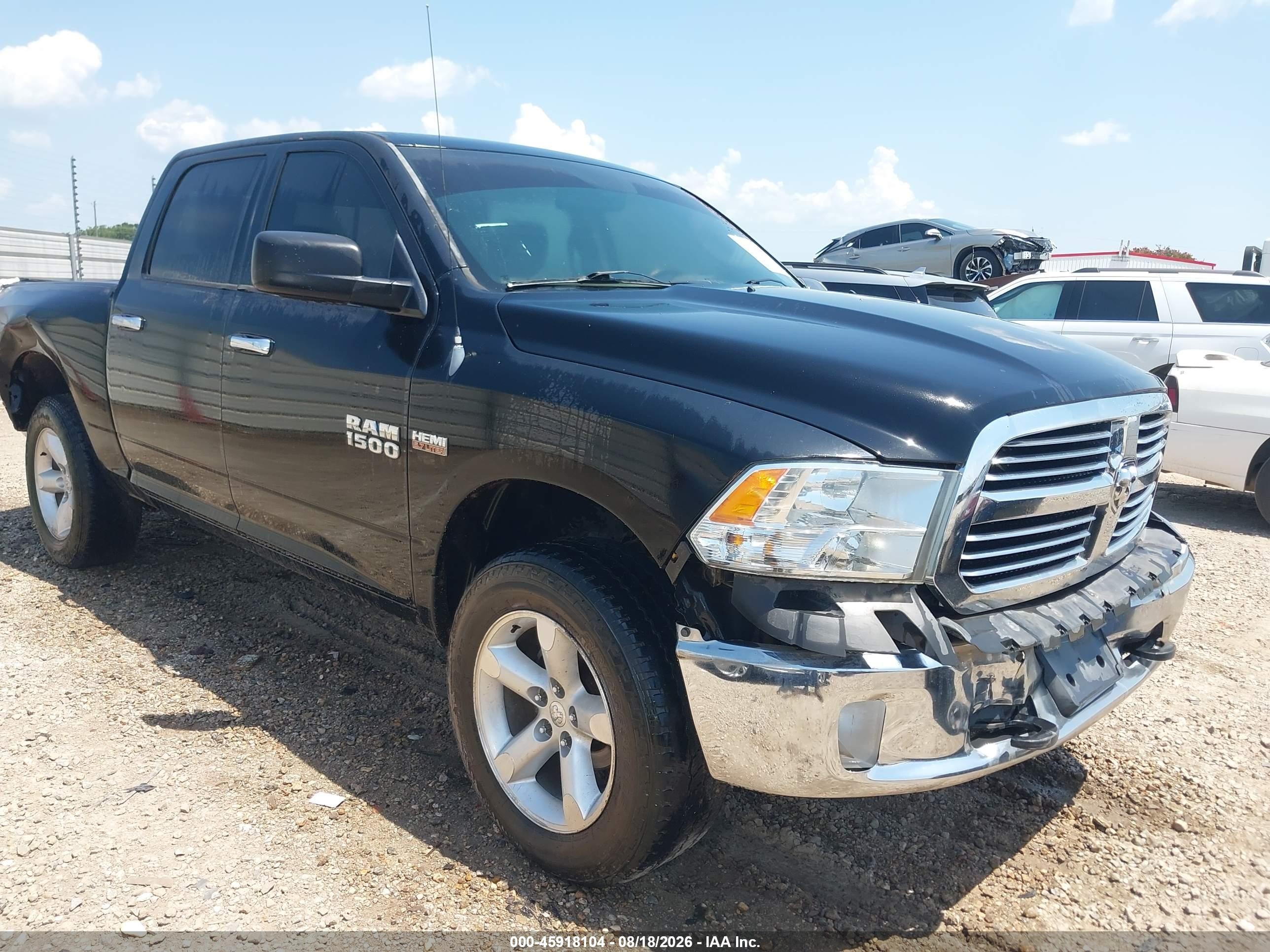 2013 Ram 1500 Lone Star Black vin: 1C6RR7LT9DS715159