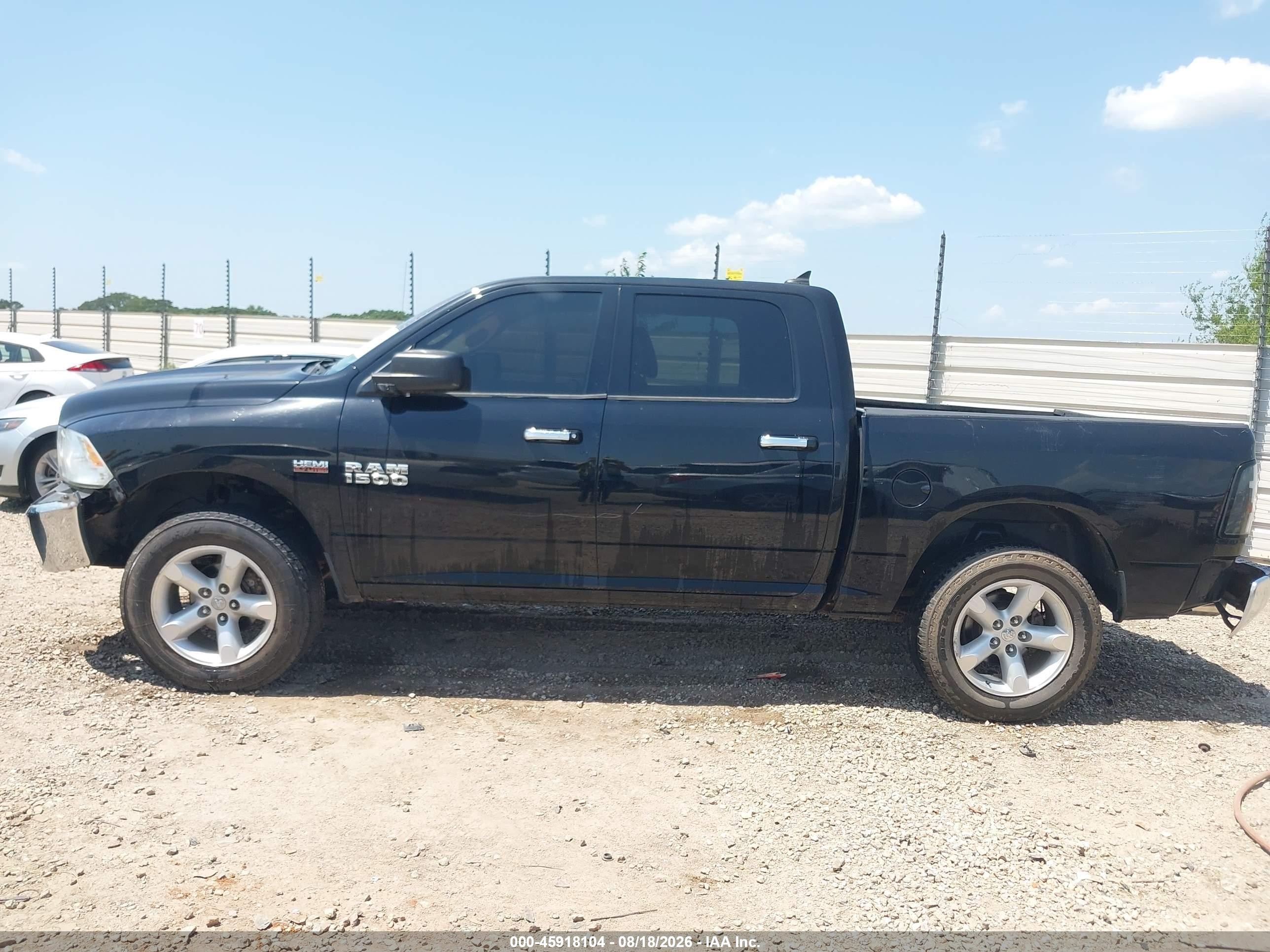 2013 Ram 1500 Lone Star Black vin: 1C6RR7LT9DS715159