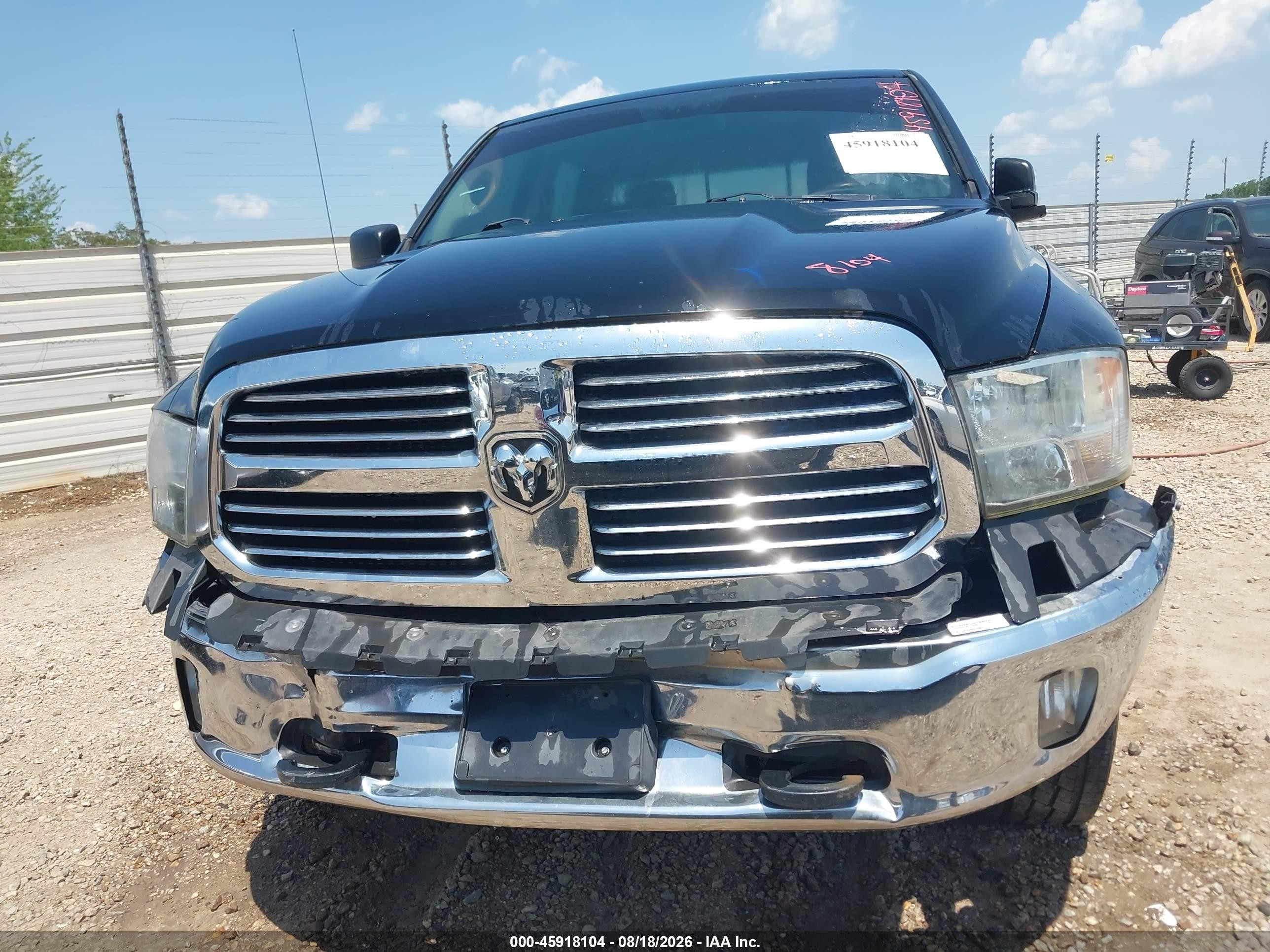 2013 Ram 1500 Lone Star Black vin: 1C6RR7LT9DS715159