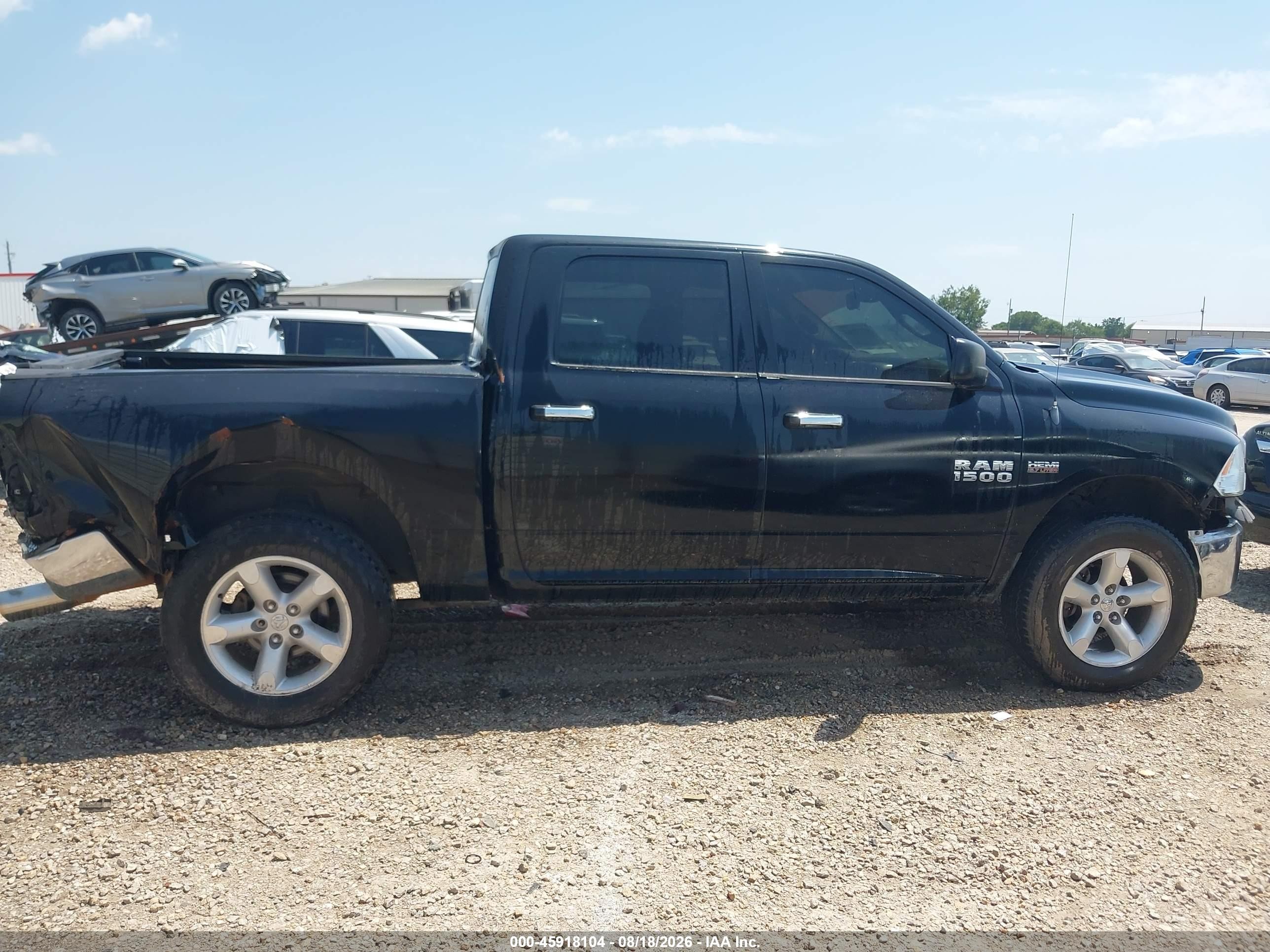 2013 Ram 1500 Lone Star Black vin: 1C6RR7LT9DS715159