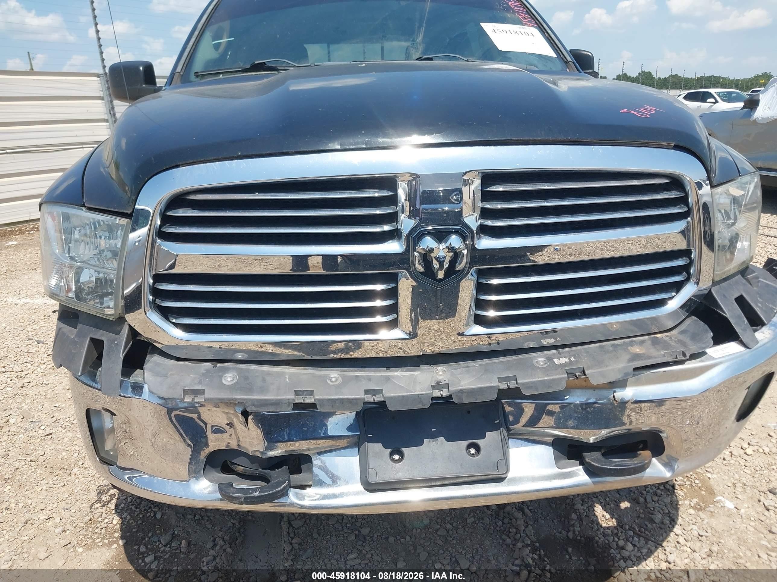 2013 Ram 1500 Lone Star Black vin: 1C6RR7LT9DS715159
