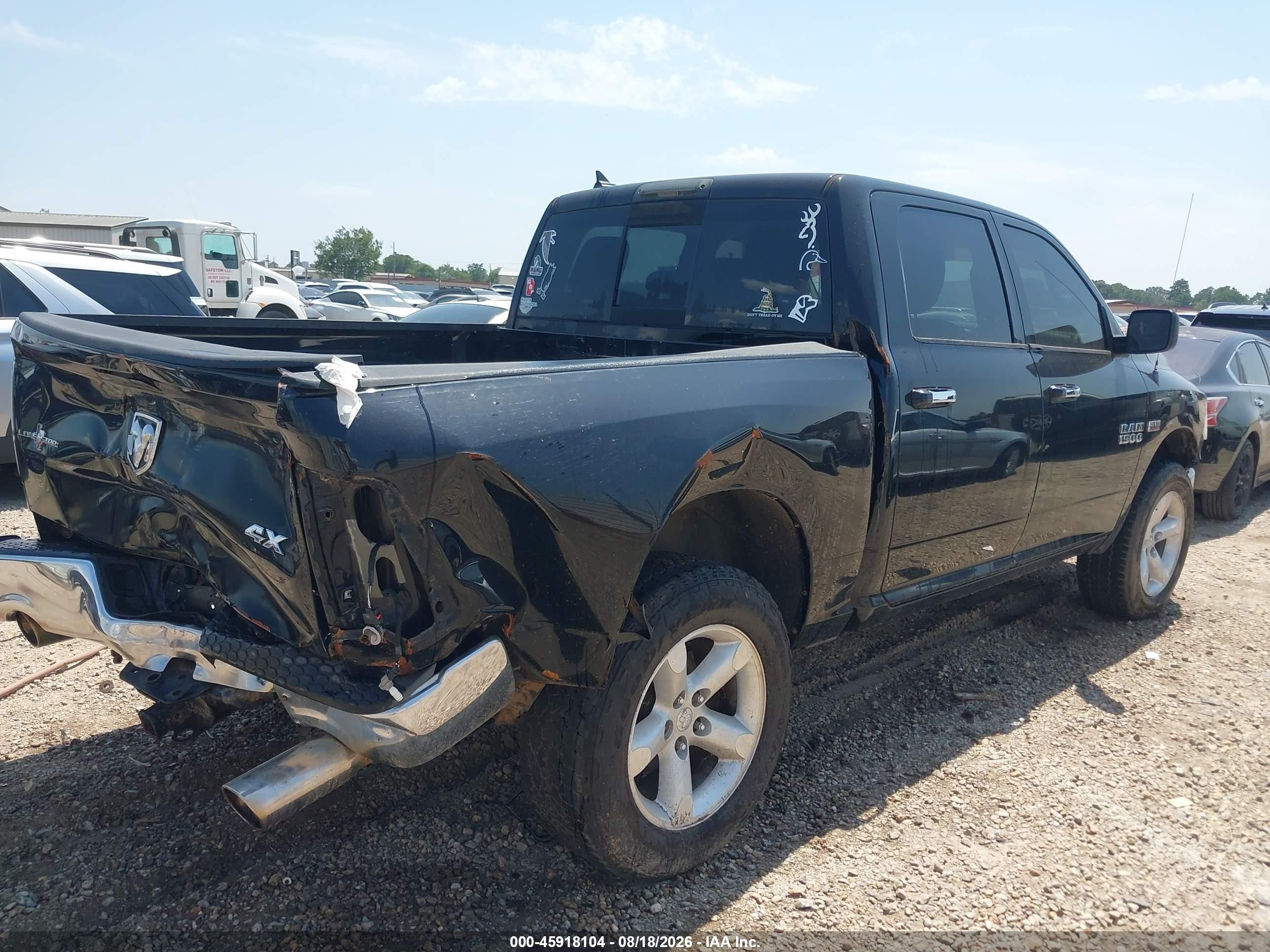 2013 Ram 1500 Lone Star Black vin: 1C6RR7LT9DS715159