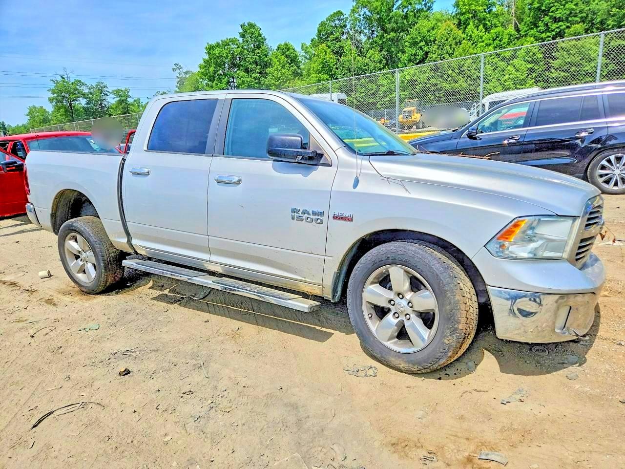 2014 Ram 1500 Slt Silver vin: 1C6RR7LT9ES119888