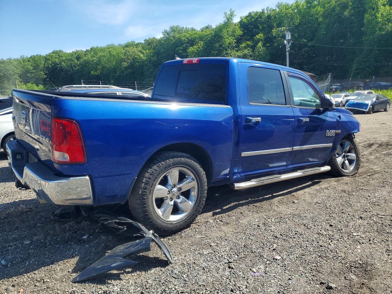 2014 Ram 1500 Slt Blue vin: 1C6RR7LT9ES221112