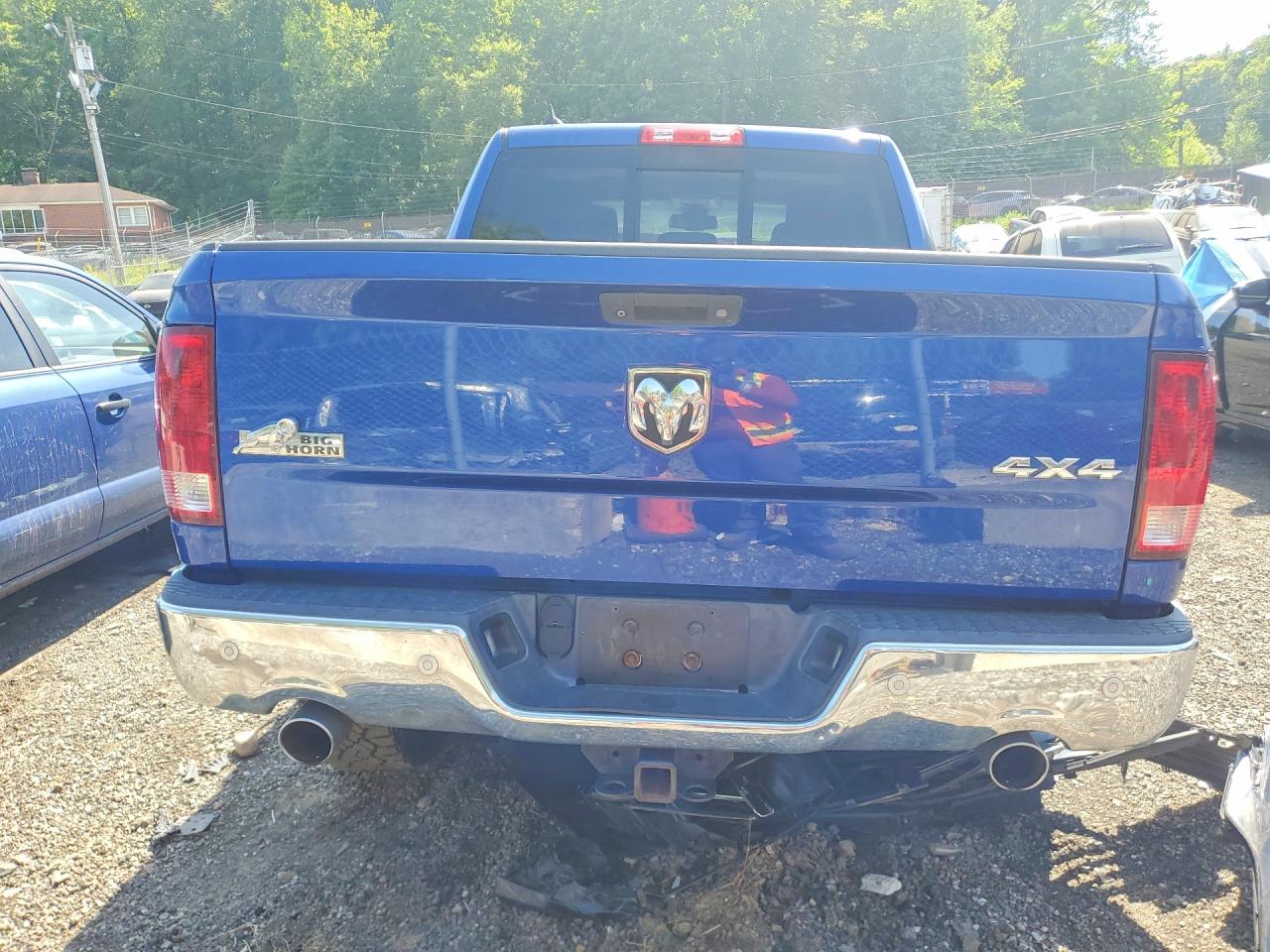 2014 Ram 1500 Slt Blue vin: 1C6RR7LT9ES221112