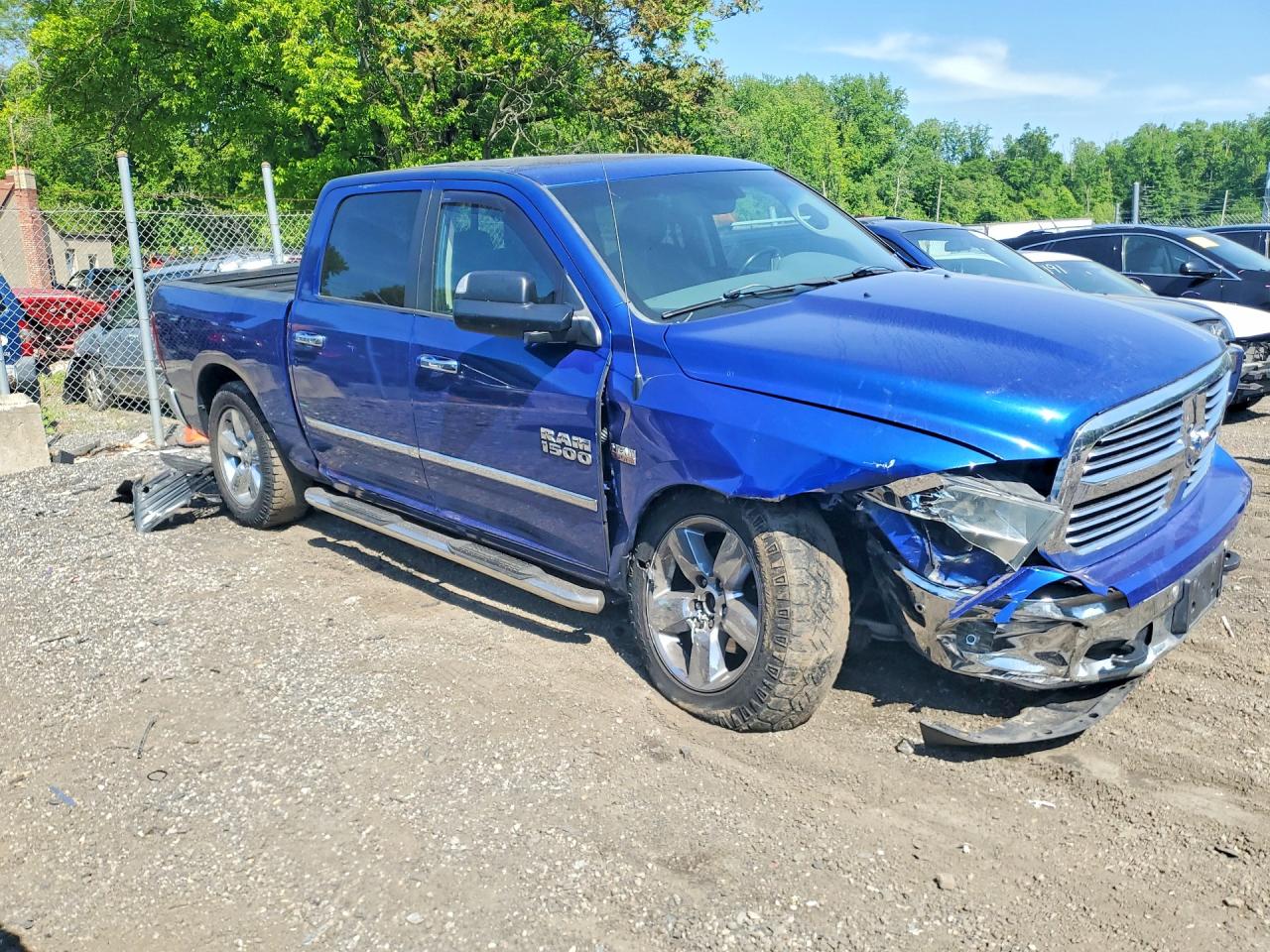 2014 Ram 1500 Slt Blue vin: 1C6RR7LT9ES221112