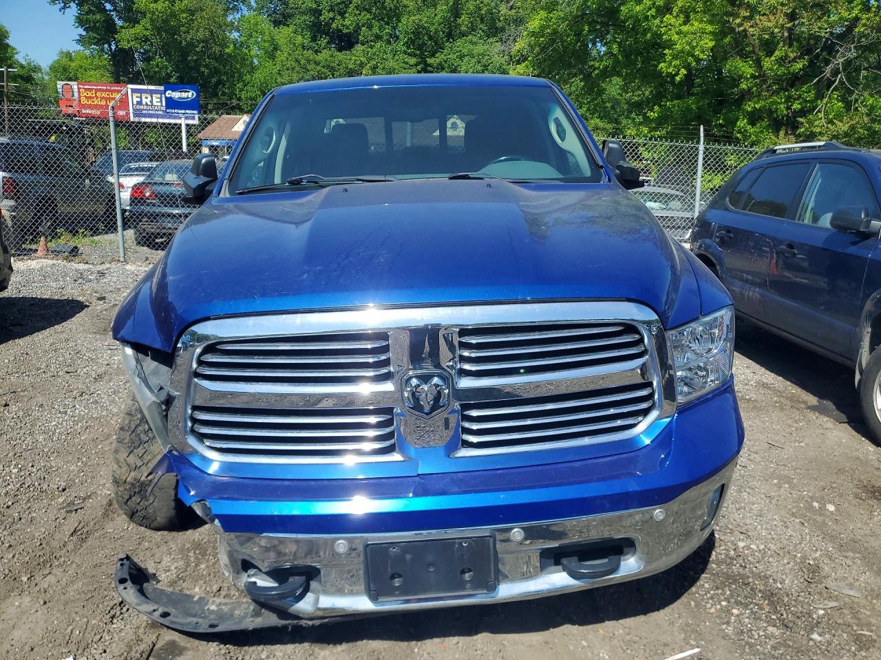 2014 Ram 1500 Slt Blue vin: 1C6RR7LT9ES221112