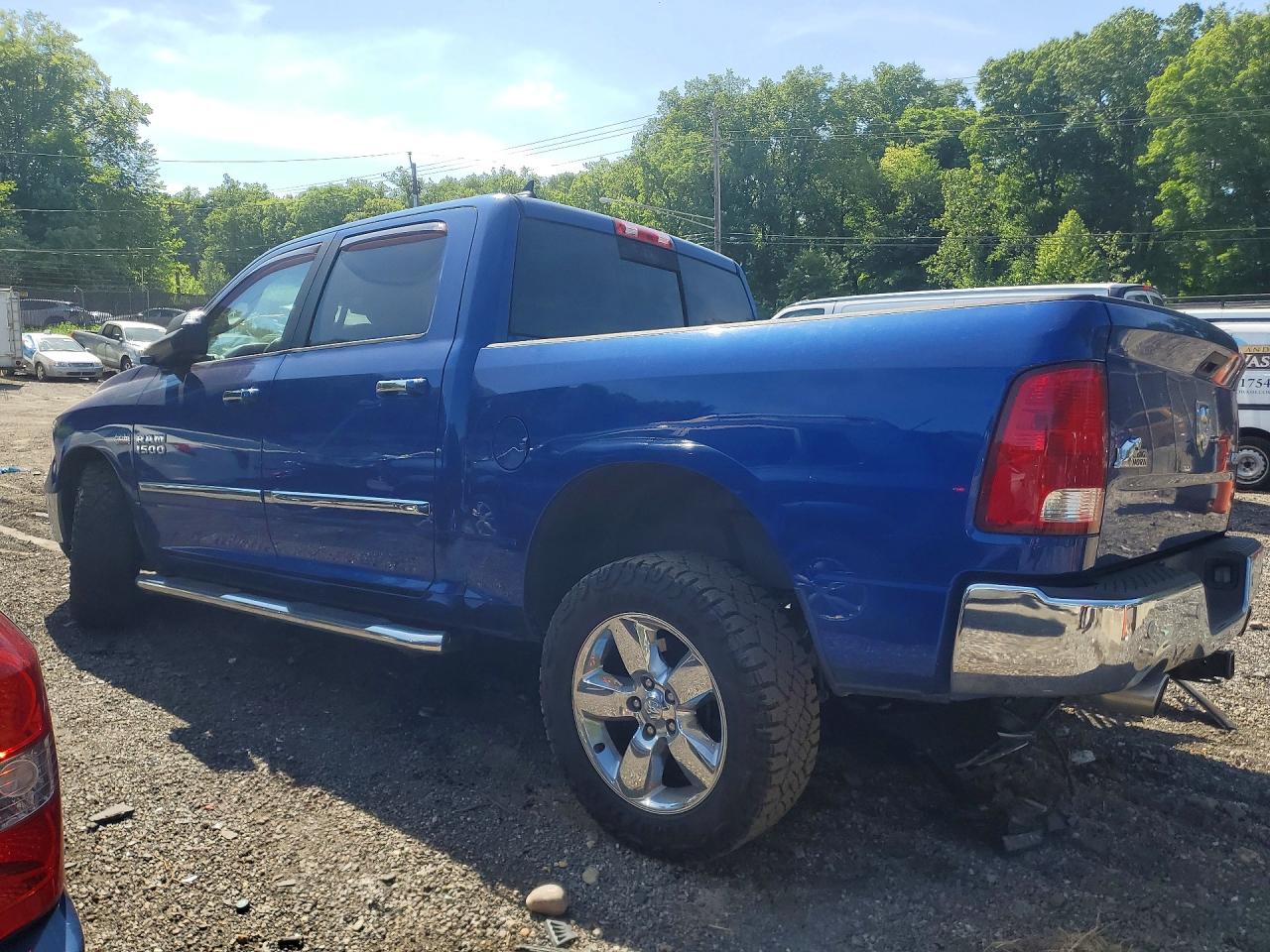 2014 Ram 1500 Slt Blue vin: 1C6RR7LT9ES221112