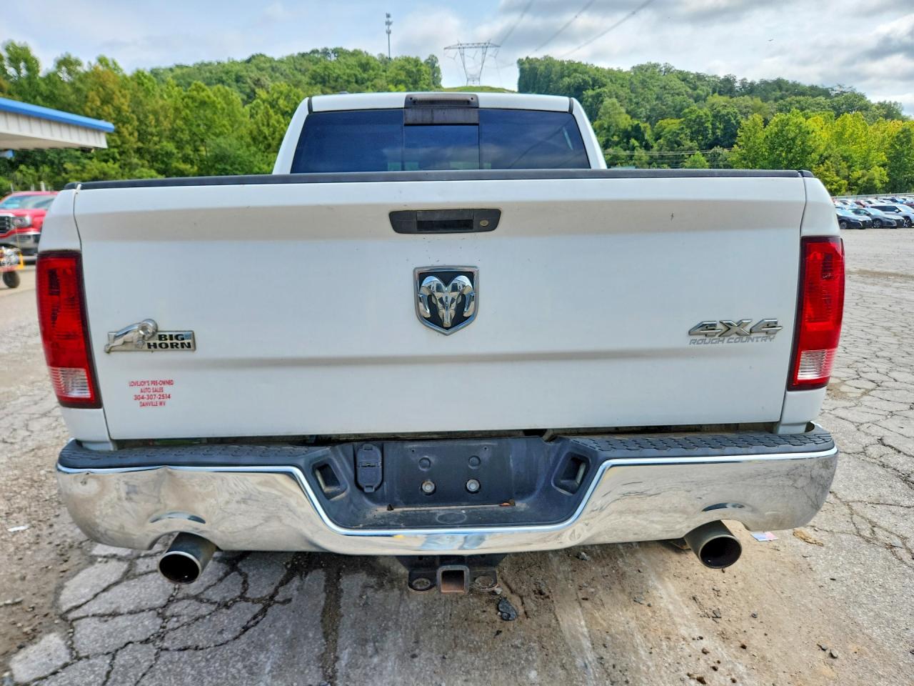 2014 Ram 1500 Slt White vin: 1C6RR7LT9ES268639