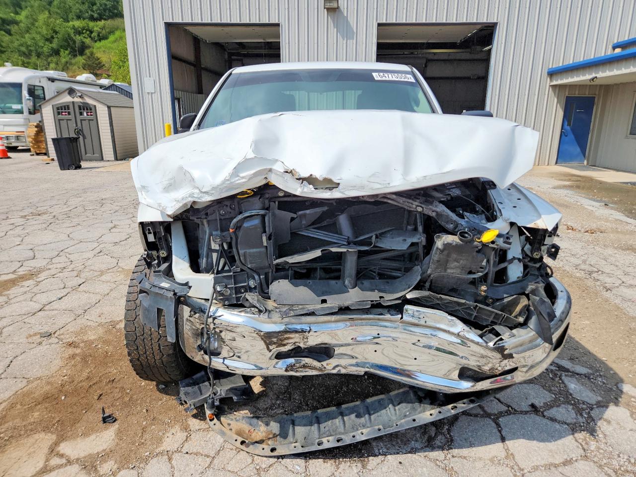 2014 Ram 1500 Slt White vin: 1C6RR7LT9ES268639