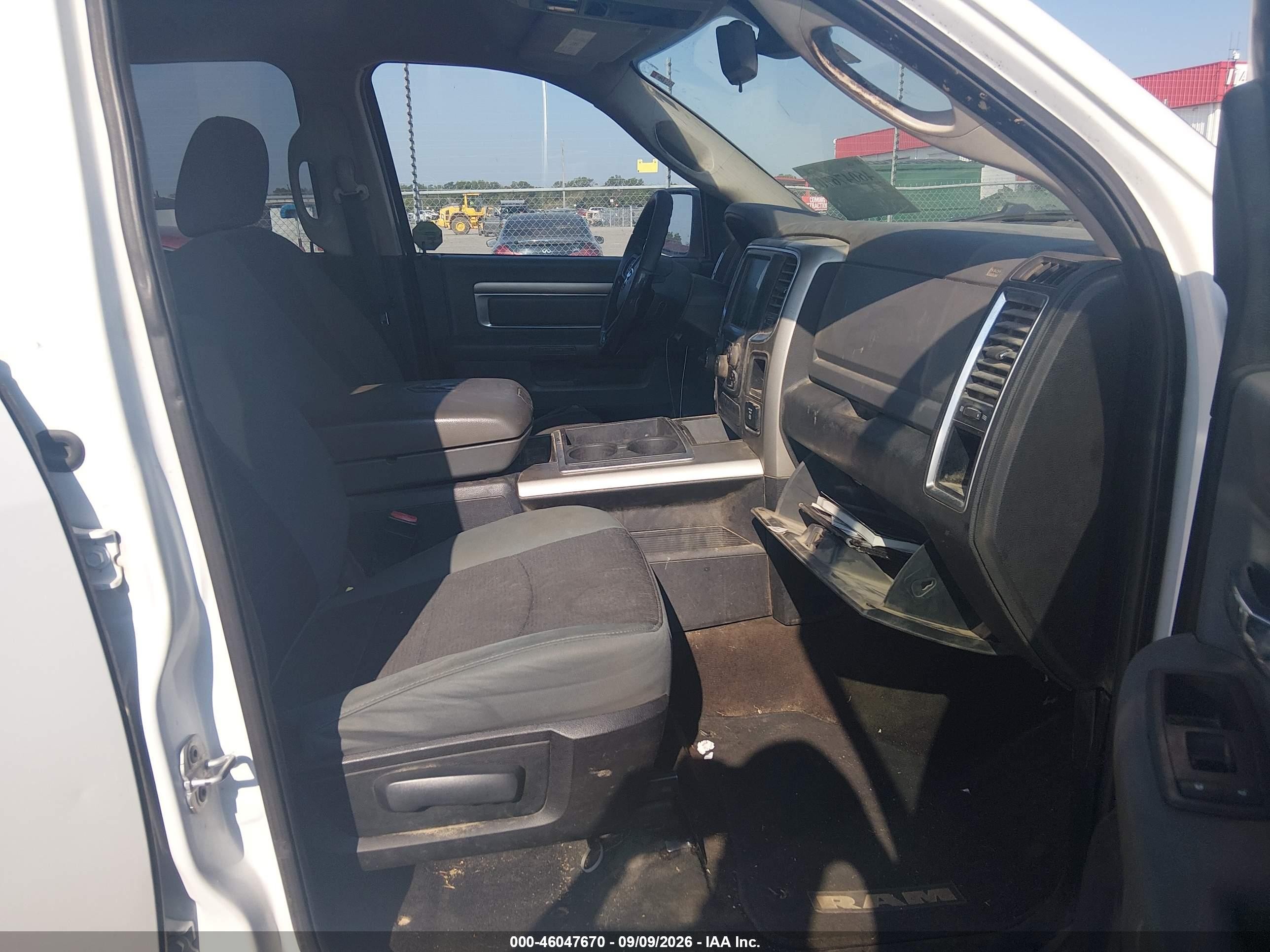 2014 Ram 1500 Lone Star White vin: 1C6RR7LT9ES270617