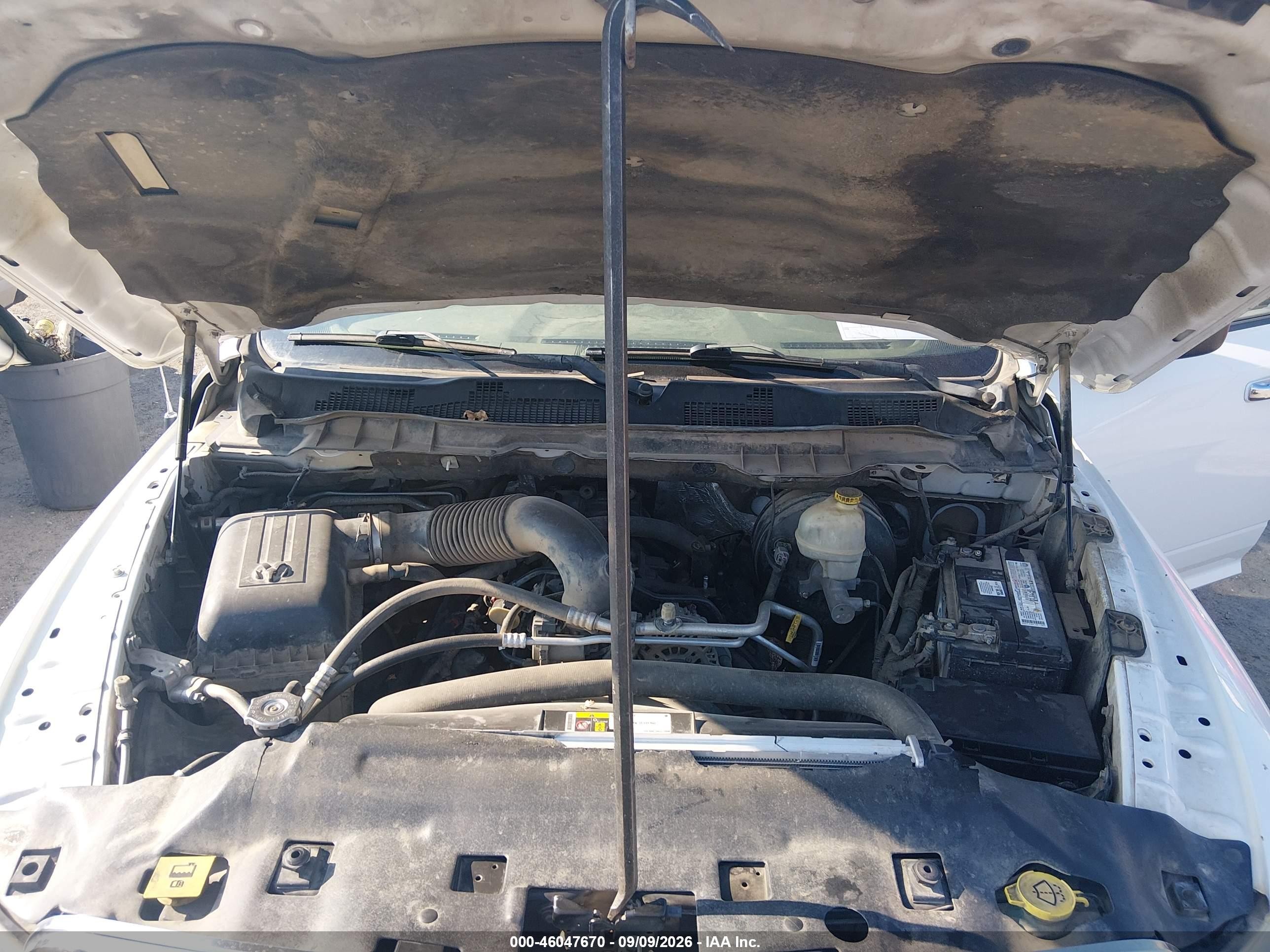 2014 Ram 1500 Lone Star White vin: 1C6RR7LT9ES270617