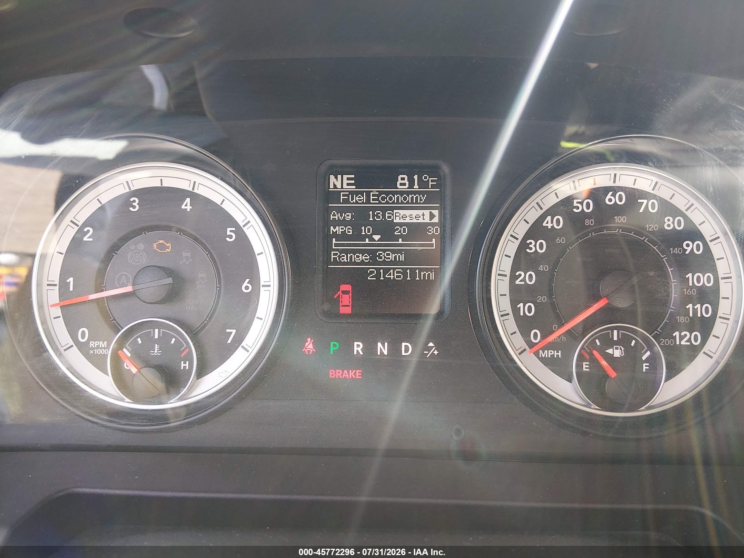 2014 Ram 1500 Big Horn White vin: 1C6RR7LT9ES375075