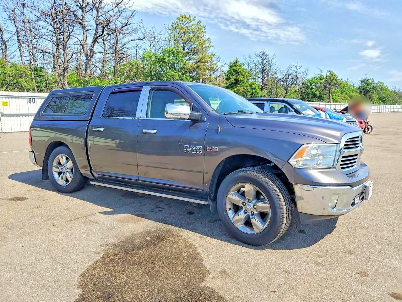 2014 Ram 1500 Slt Серый vin: 1C6RR7LT9ES380423