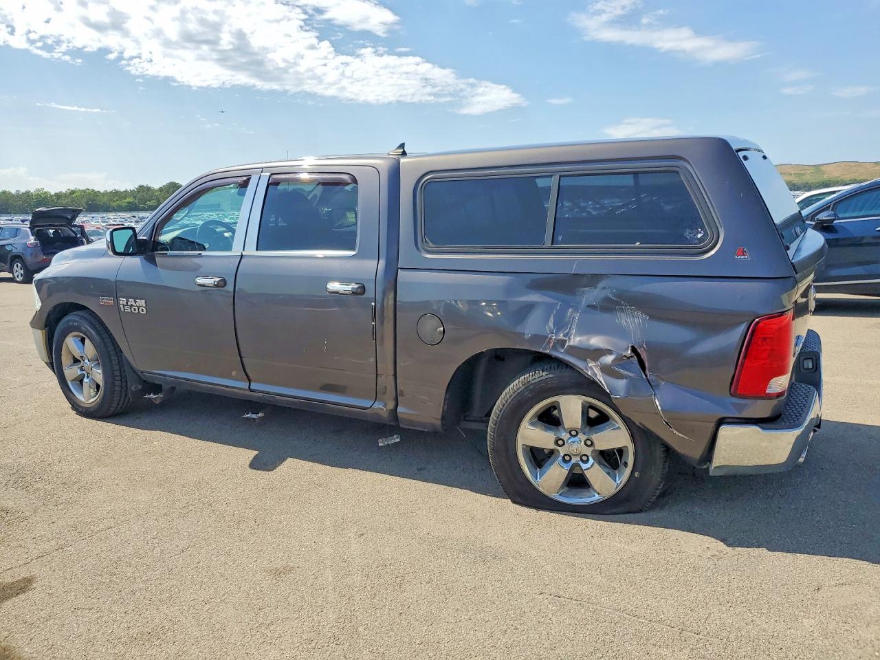 2014 Ram 1500 Slt Серый vin: 1C6RR7LT9ES380423