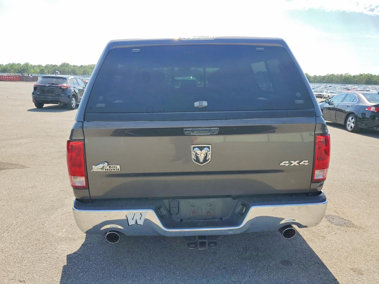 2014 Ram 1500 Slt Серый vin: 1C6RR7LT9ES380423