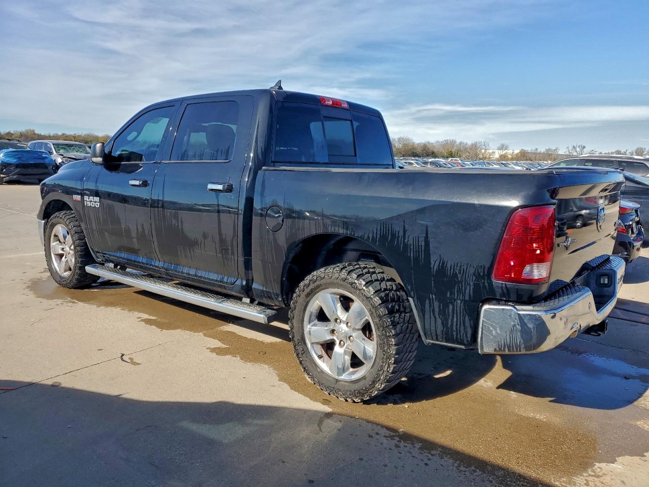 2014 Ram 1500 Slt Black vin: 1C6RR7LT9ES467738