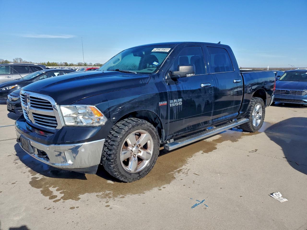 2014 Ram 1500 Slt Black vin: 1C6RR7LT9ES467738