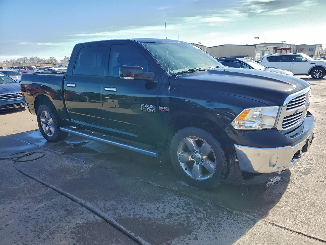 2014 Ram 1500 Slt Black vin: 1C6RR7LT9ES467738