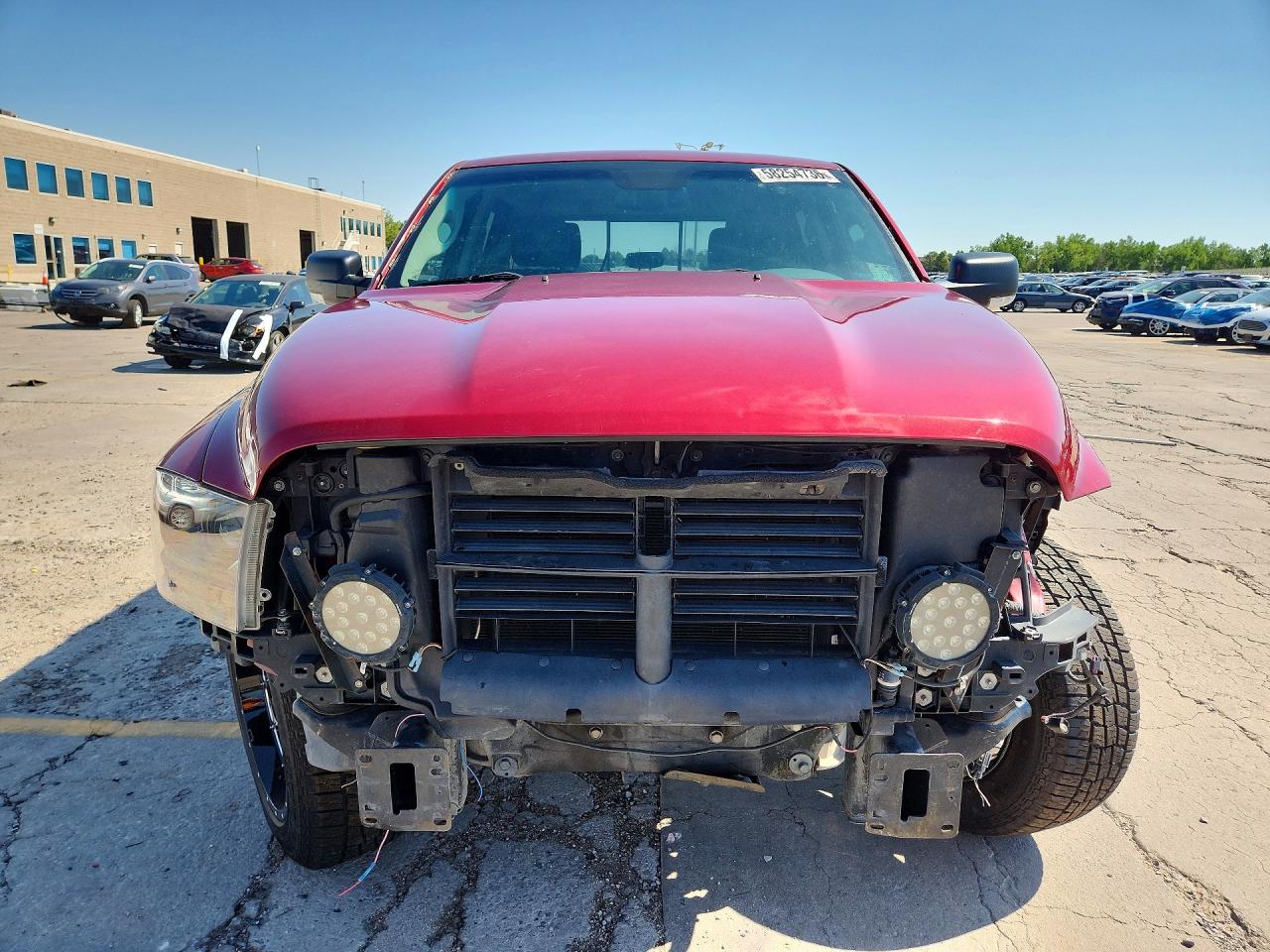 2014 Ram 1500 Slt Burgundy vin: 1C6RR7LT9ES470316