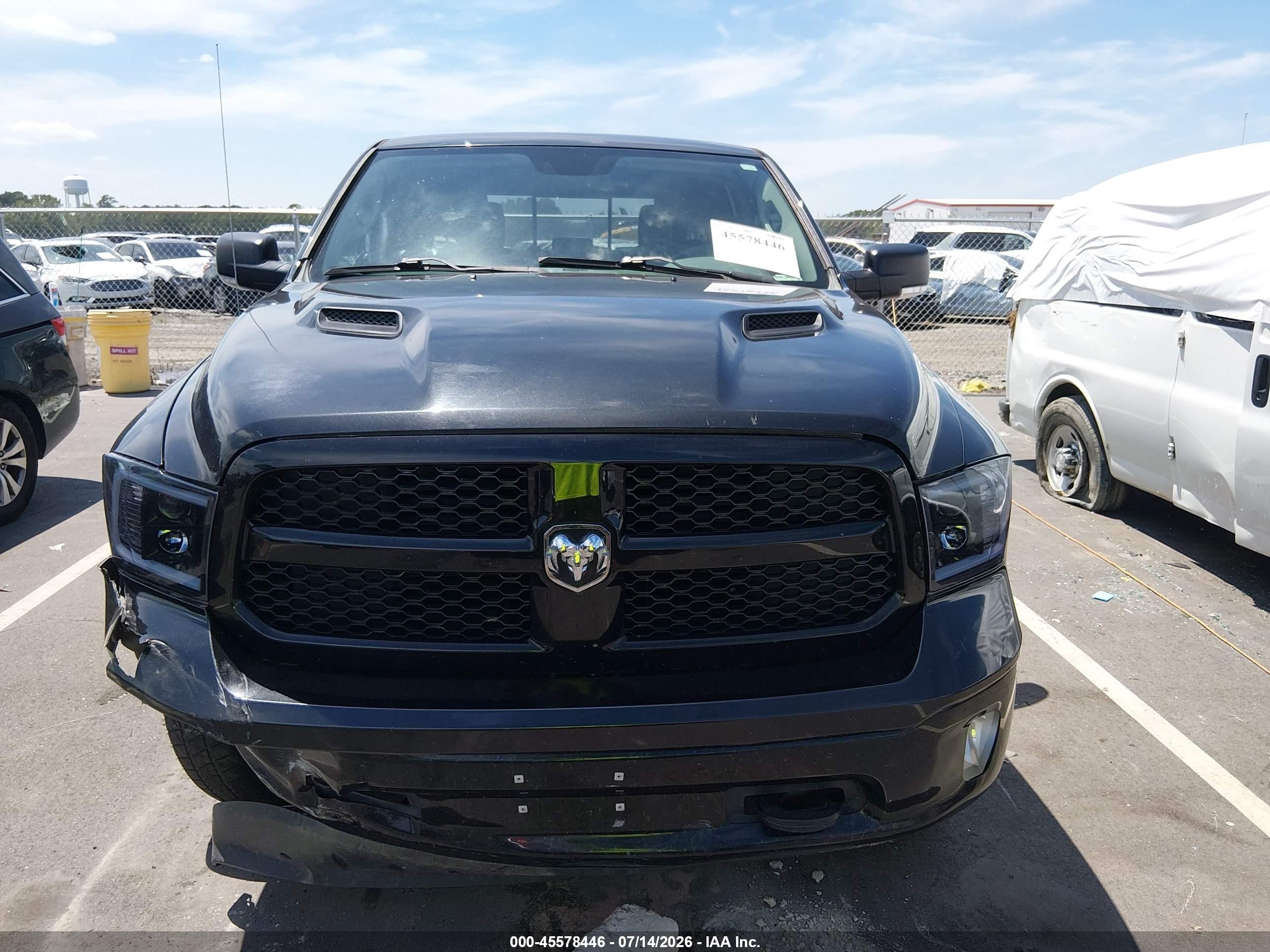 2015 Ram 1500 Outdoorsman Black vin: 1C6RR7LT9FS626906