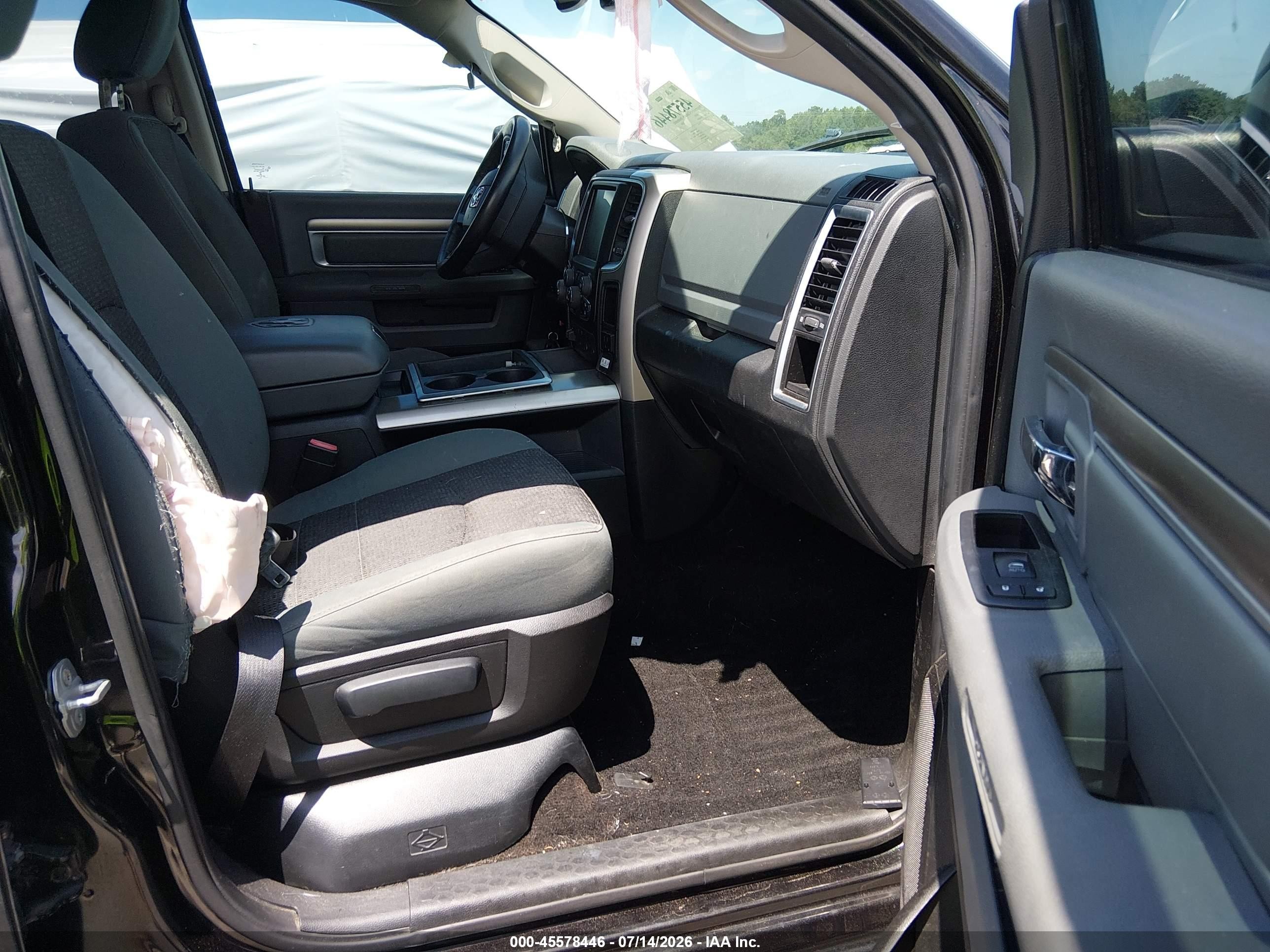2015 Ram 1500 Outdoorsman Black vin: 1C6RR7LT9FS626906