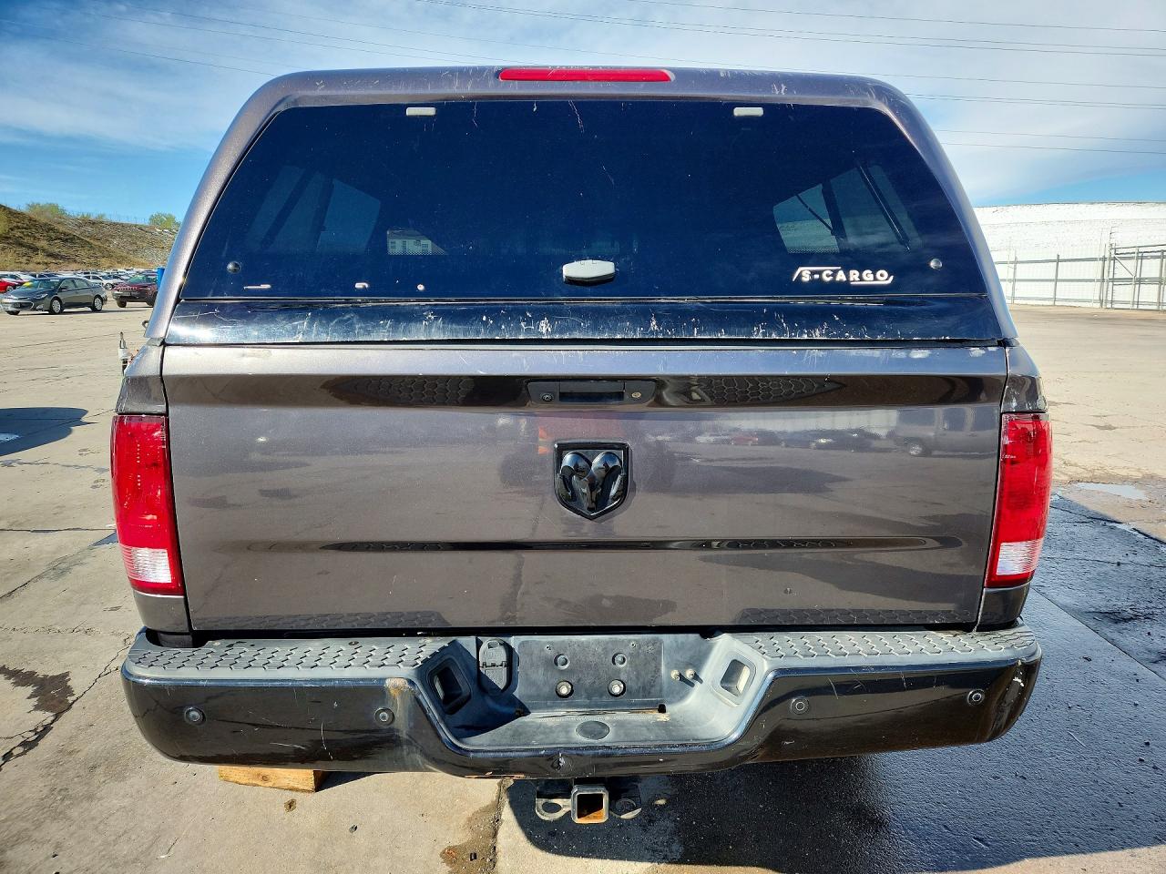2015 Ram 1500 Slt Gray vin: 1C6RR7LT9FS628378