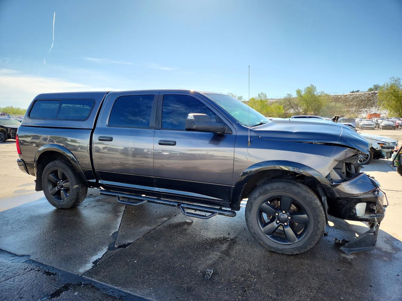 2015 Ram 1500 Slt Gray vin: 1C6RR7LT9FS628378