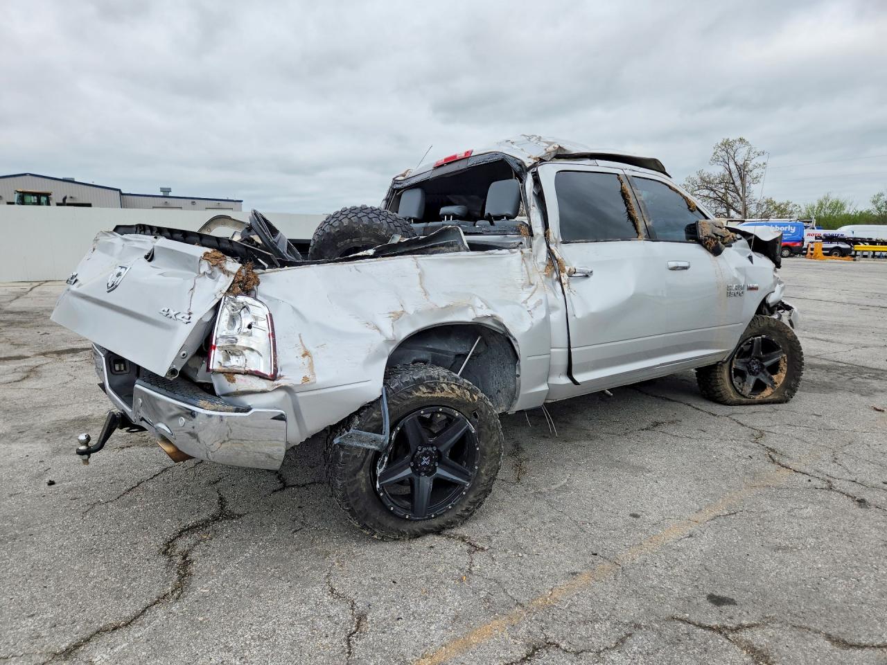 2015 Ram 1500 Slt Silver vin: 1C6RR7LT9FS636240