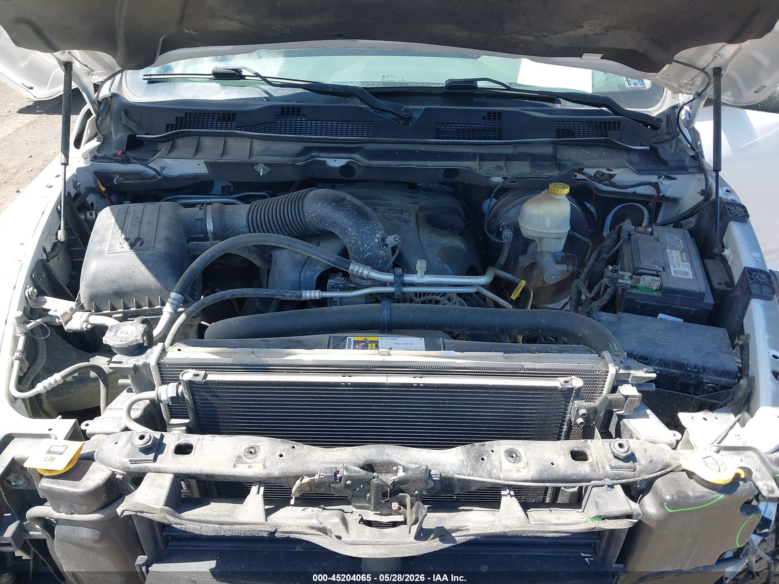 2015 Ram 1500 Big Horn Белый vin: 1C6RR7LT9FS641874