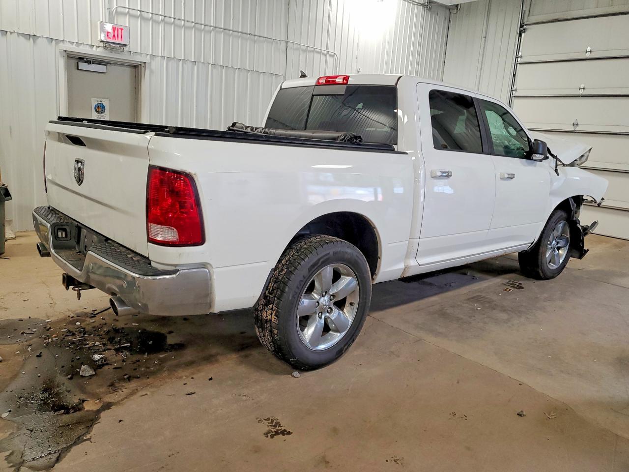 2015 Ram 1500 Slt White vin: 1C6RR7LT9FS767961