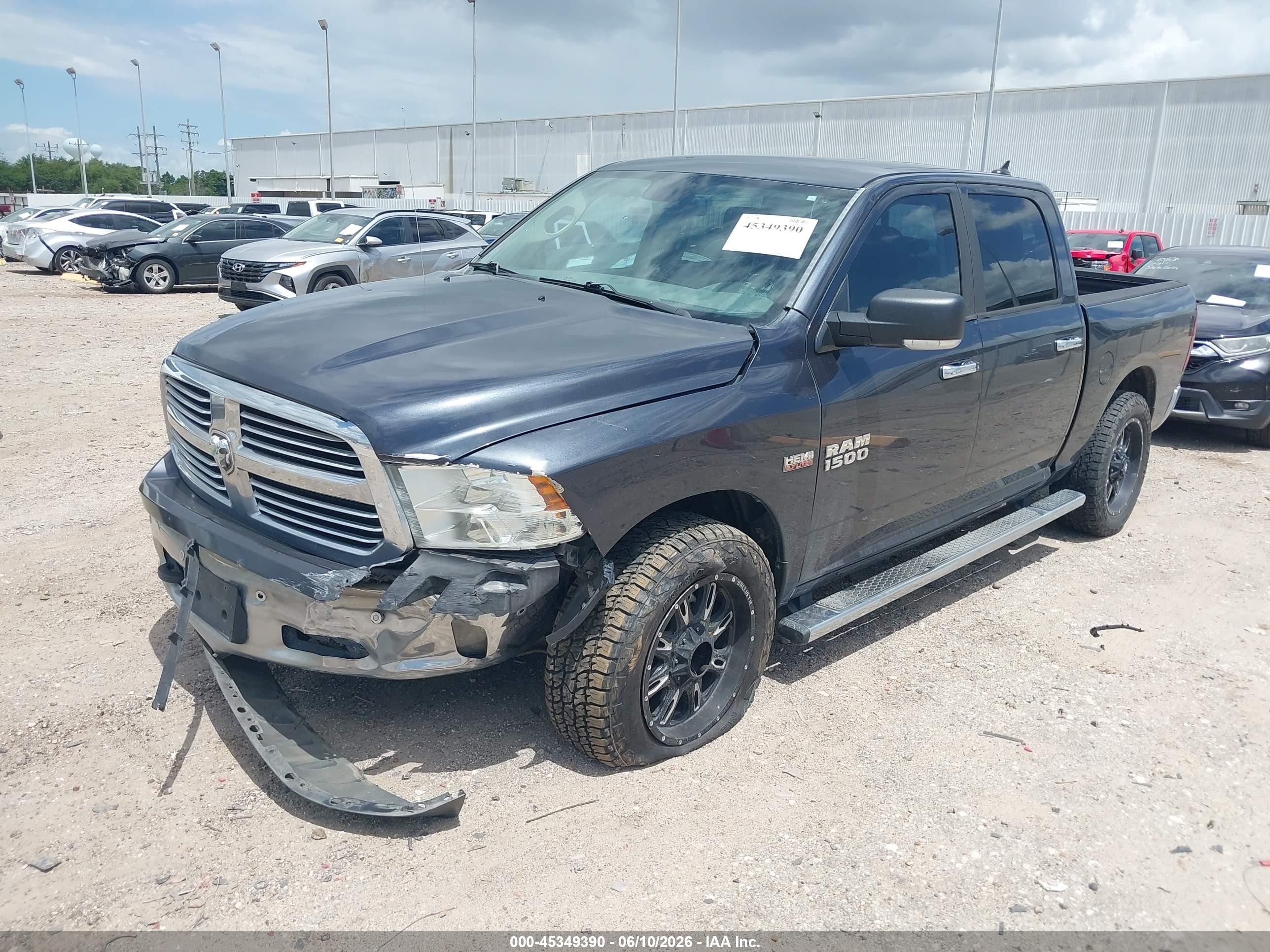 2015 Ram 1500 Lone Star Gray vin: 1C6RR7LT9FS783108