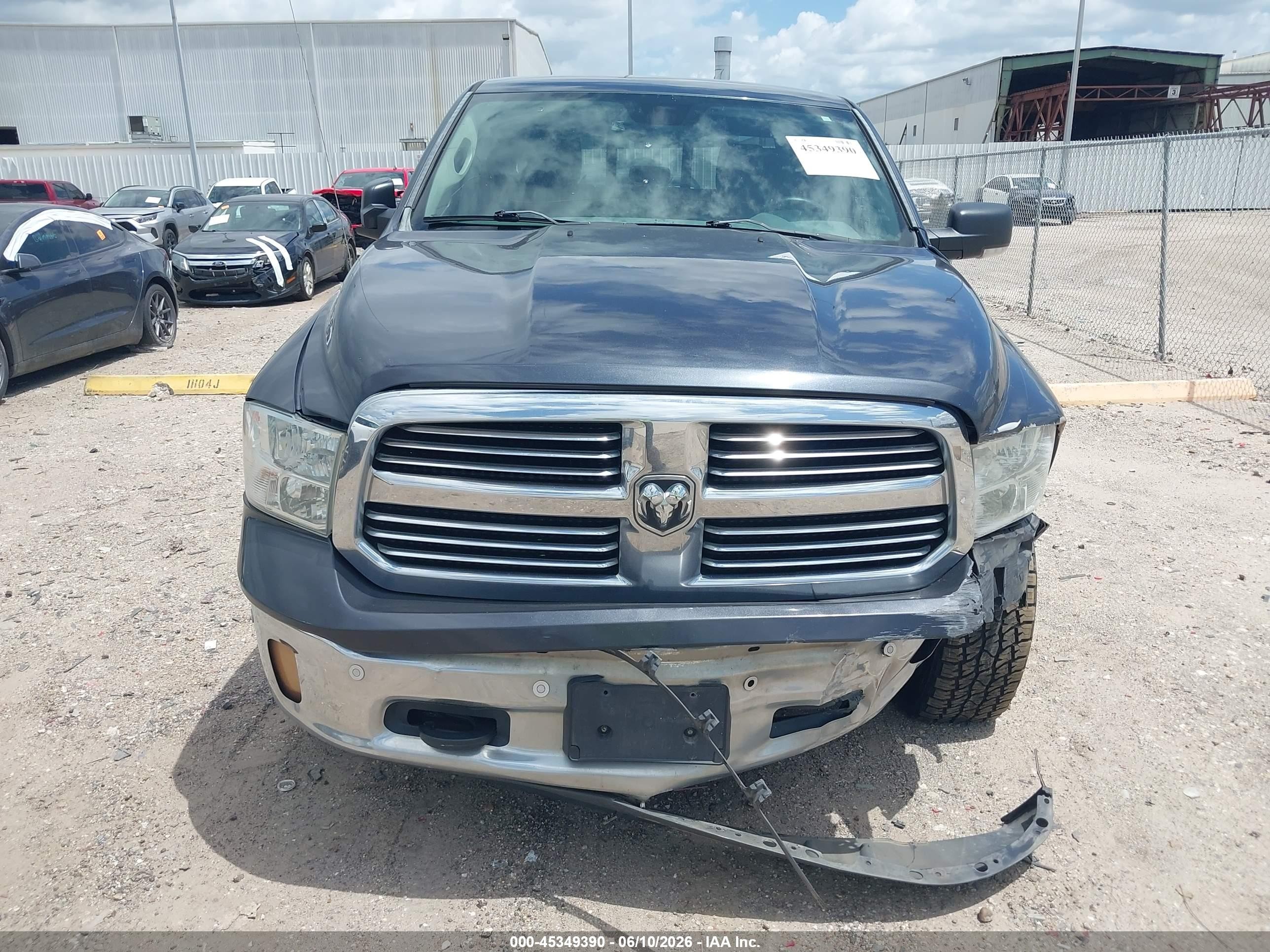 2015 Ram 1500 Lone Star Gray vin: 1C6RR7LT9FS783108