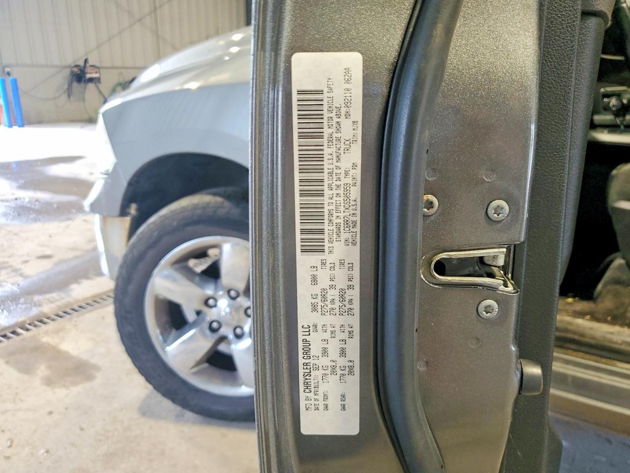 2013 Ram 1500 Slt Silver vin: 1C6RR7LTXDS505959