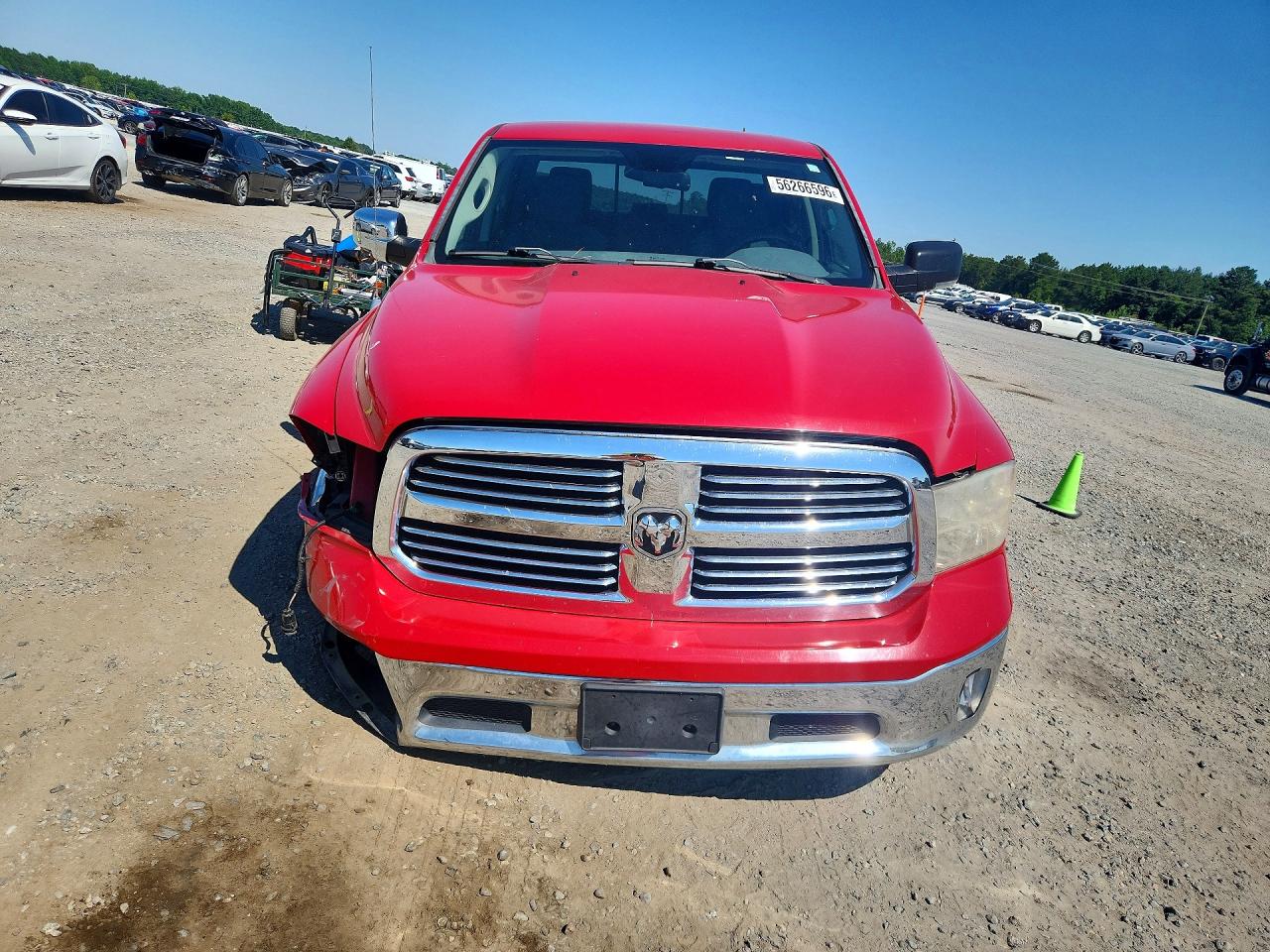 2013 Ram 1500 Red vin: 1C6RR7LTXDS551727