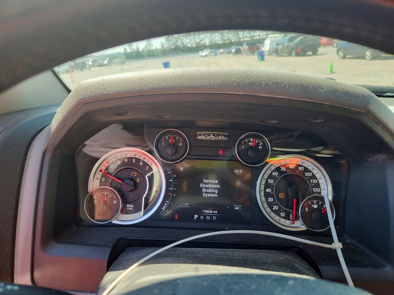 2013 Ram 1500 Red vin: 1C6RR7LTXDS551727