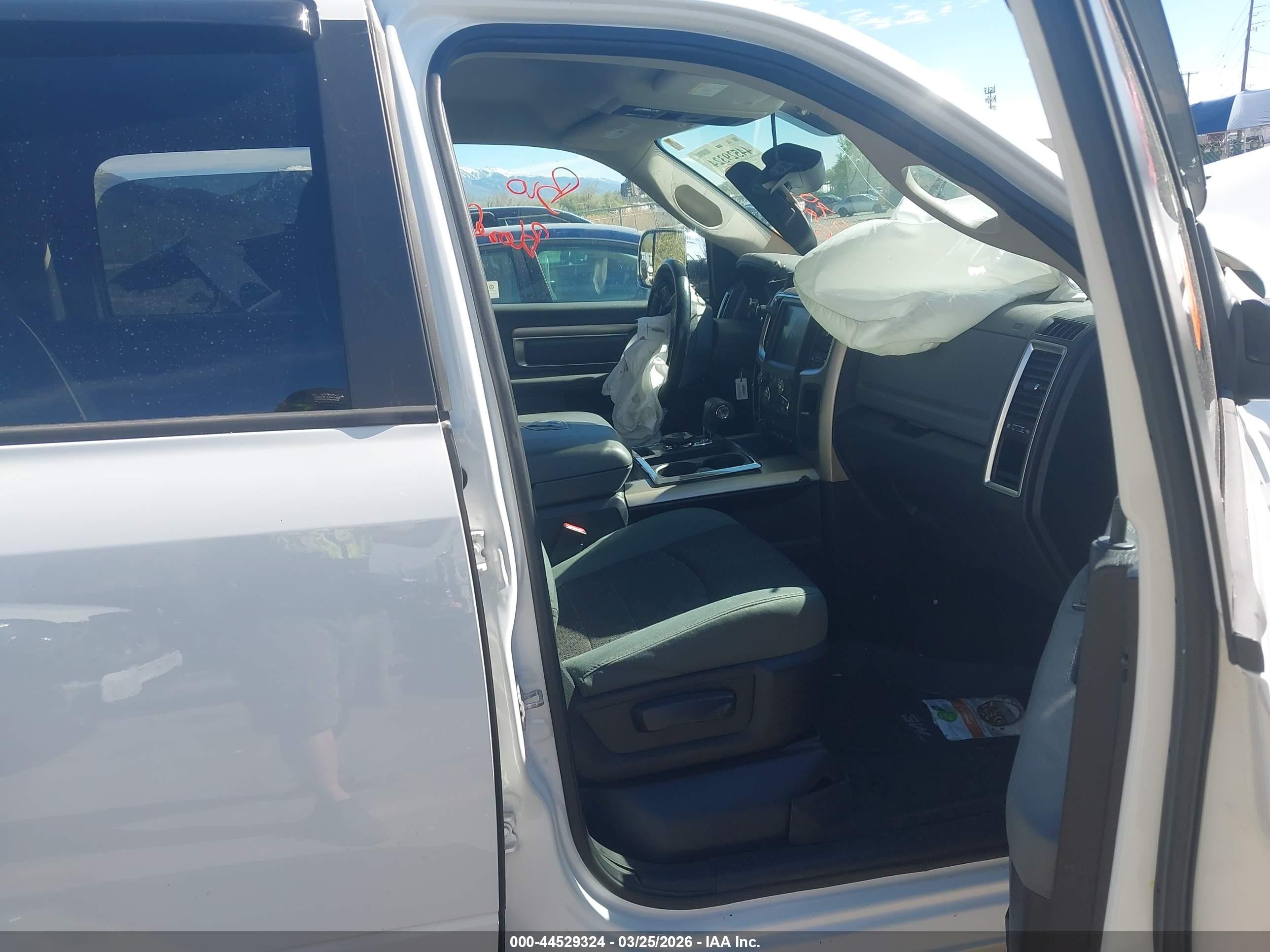 2013 Ram 1500 Slt White vin: 1C6RR7LTXDS664450