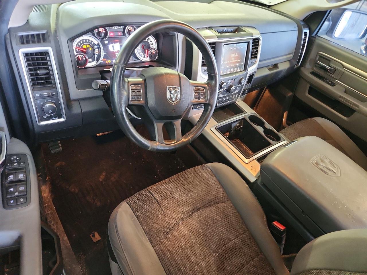 2015 Ram 1500 Slt White vin: 1C6RR7LTXFS516429
