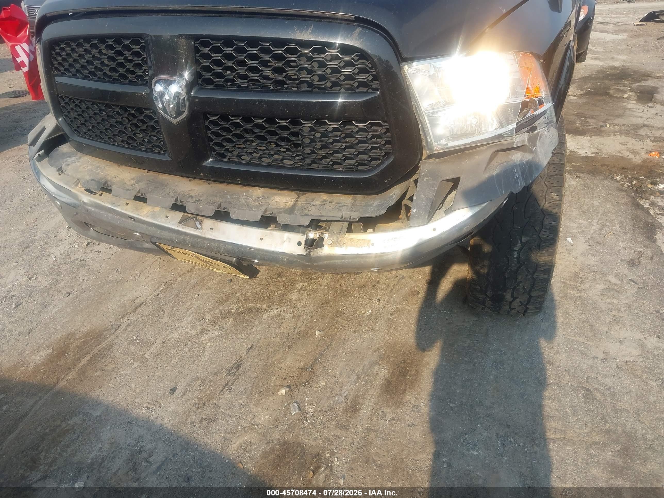 2015 Ram 1500 Outdoorsman Black vin: 1C6RR7LTXFS625800