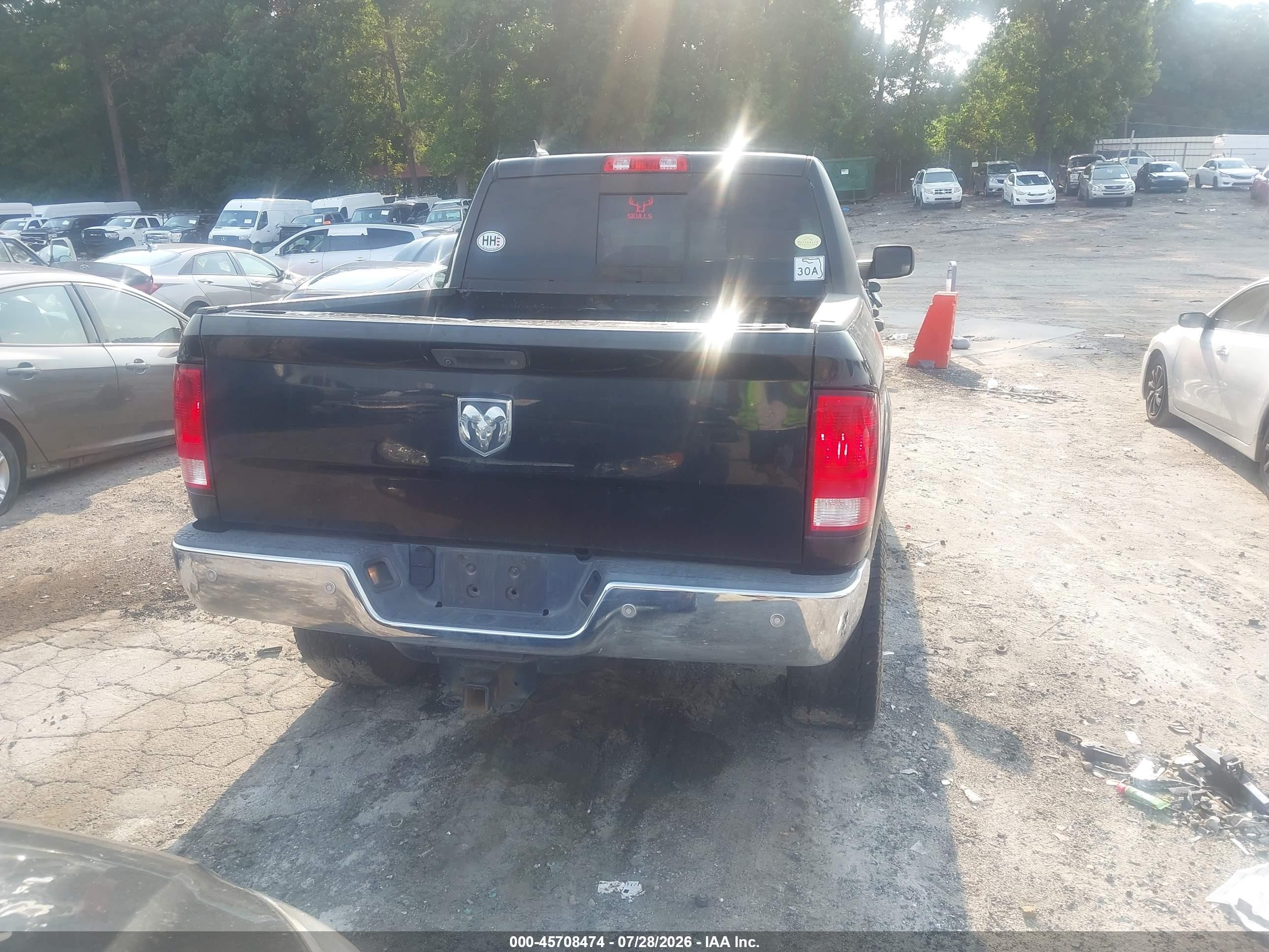 2015 Ram 1500 Outdoorsman Black vin: 1C6RR7LTXFS625800