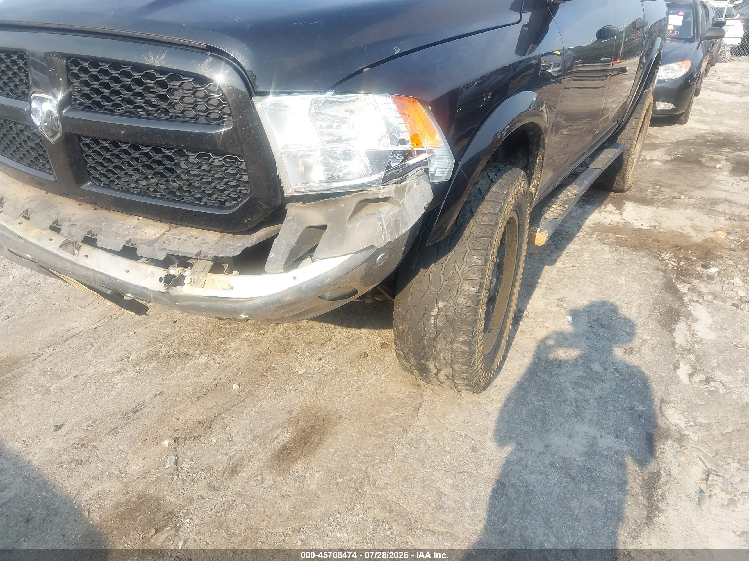 2015 Ram 1500 Outdoorsman Black vin: 1C6RR7LTXFS625800