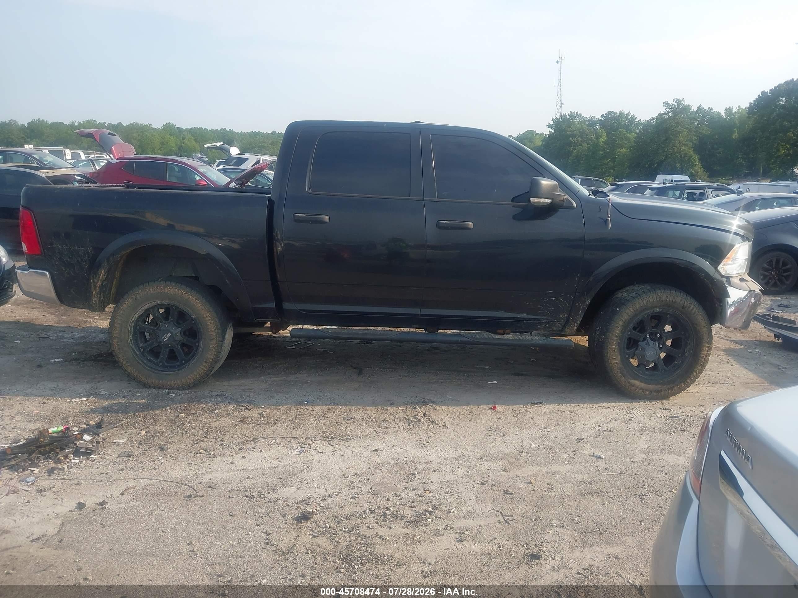 2015 Ram 1500 Outdoorsman Black vin: 1C6RR7LTXFS625800