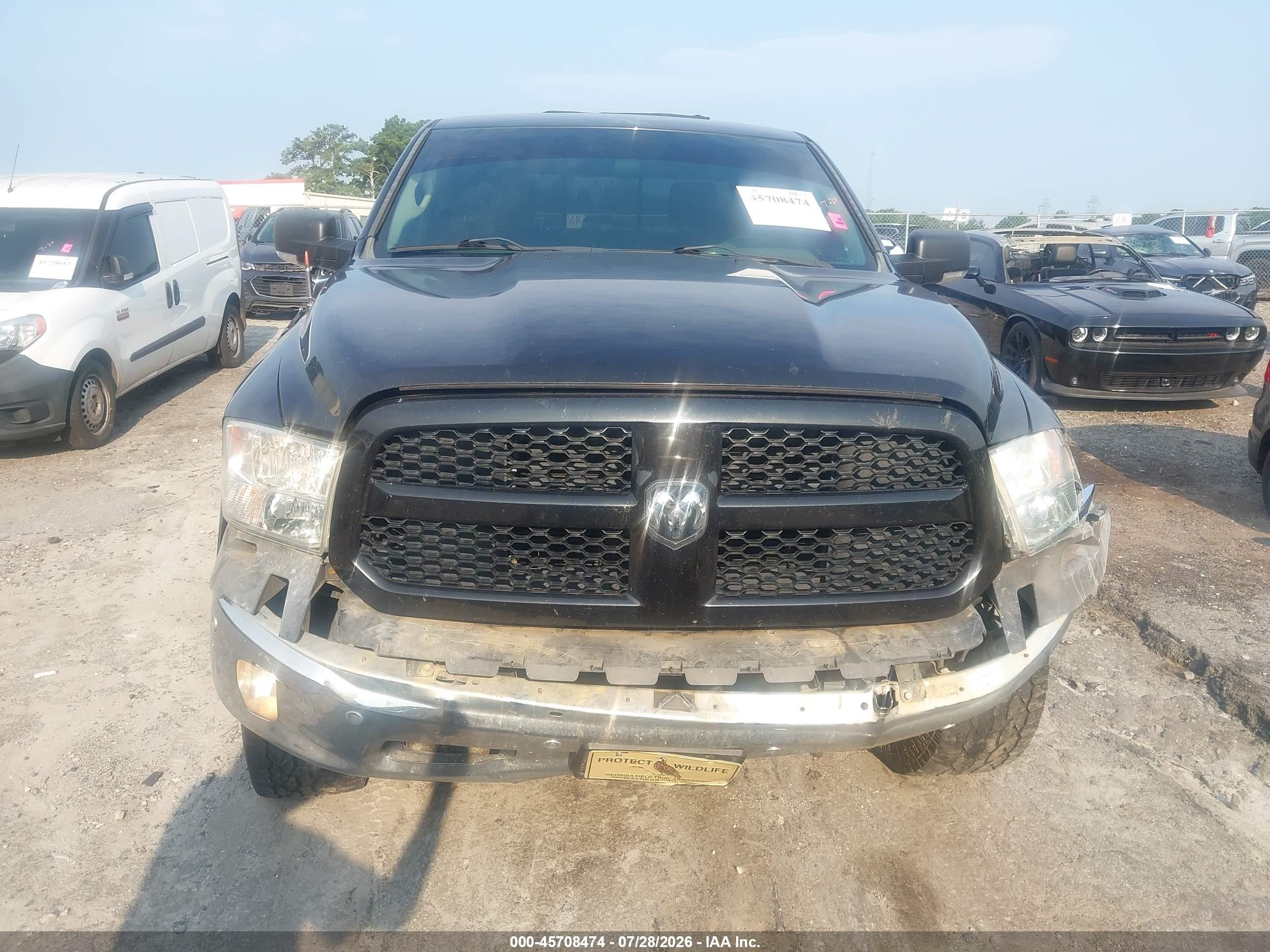 2015 Ram 1500 Outdoorsman Black vin: 1C6RR7LTXFS625800